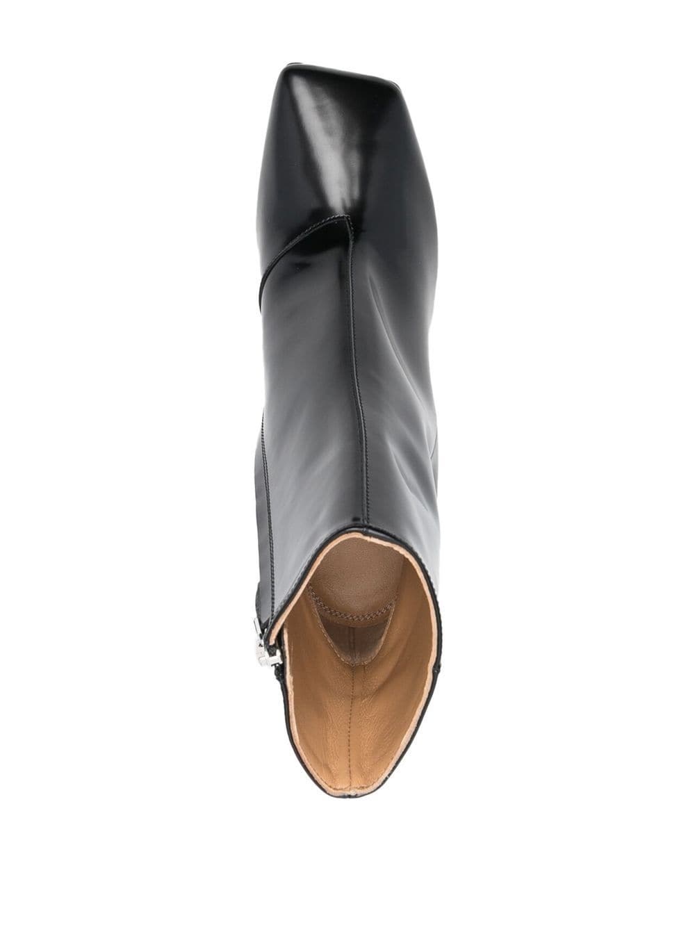 square-toe 90mm boots - 4