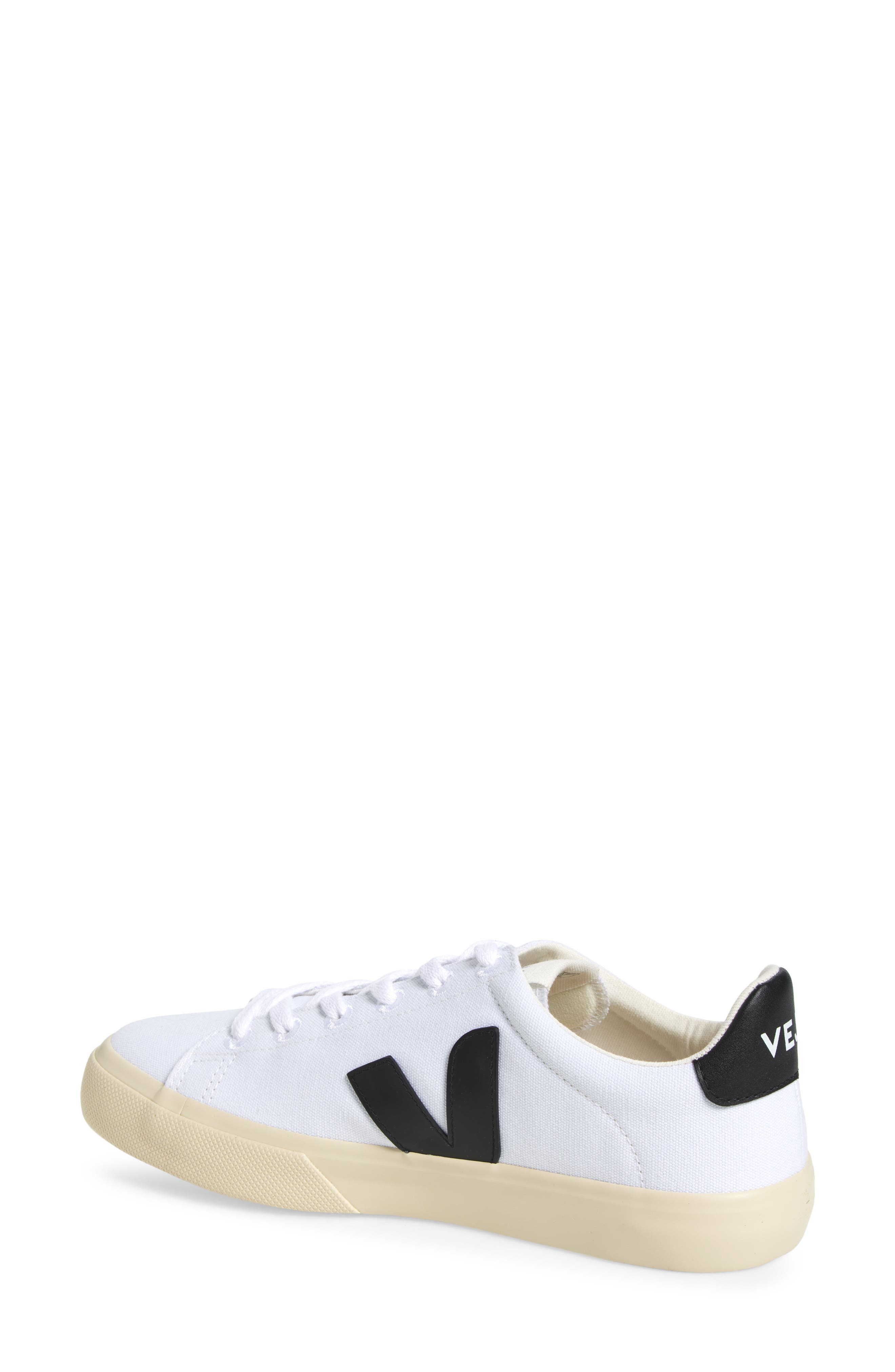 Veja Campo Sneaker in White Black at Nordstrom - 2