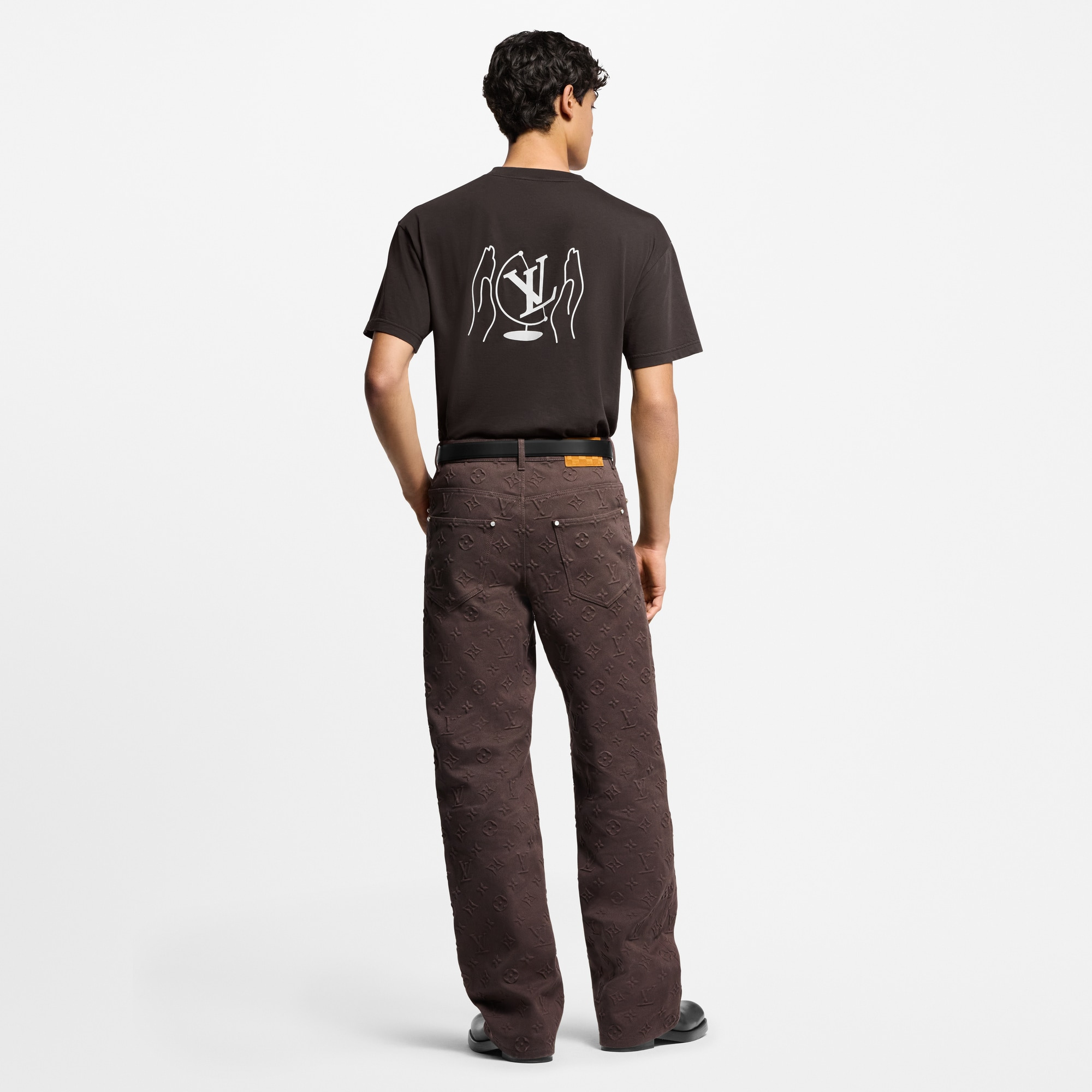 Washed Printed Cotton T-Shirt - 3