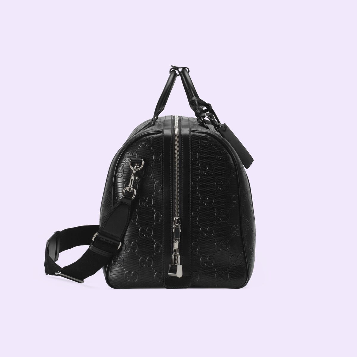 GG embossed large duffle bag - 6