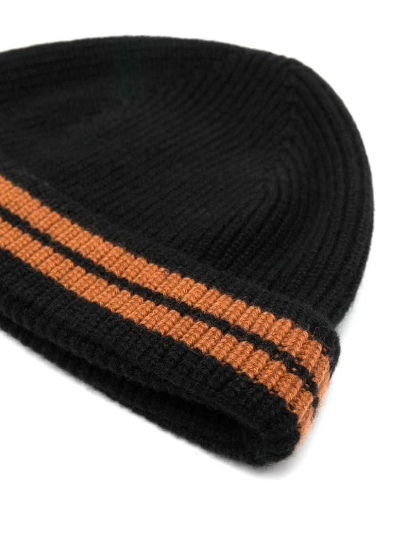 ZEGNA ribbed-knit beanie outlook