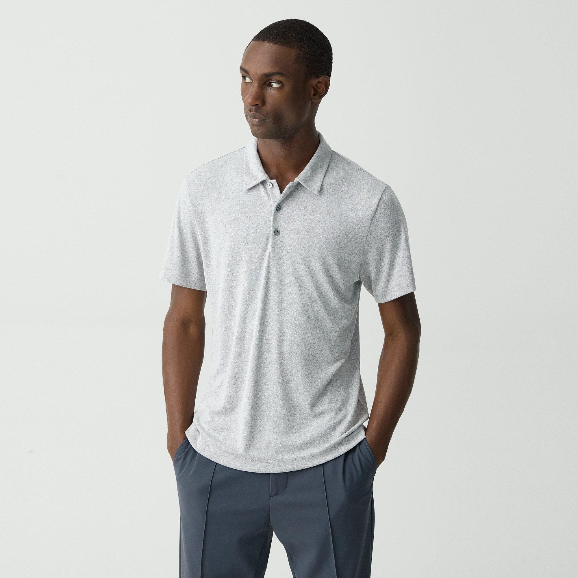 Bron Polo Shirt in Anemone Modal Jersey - 2