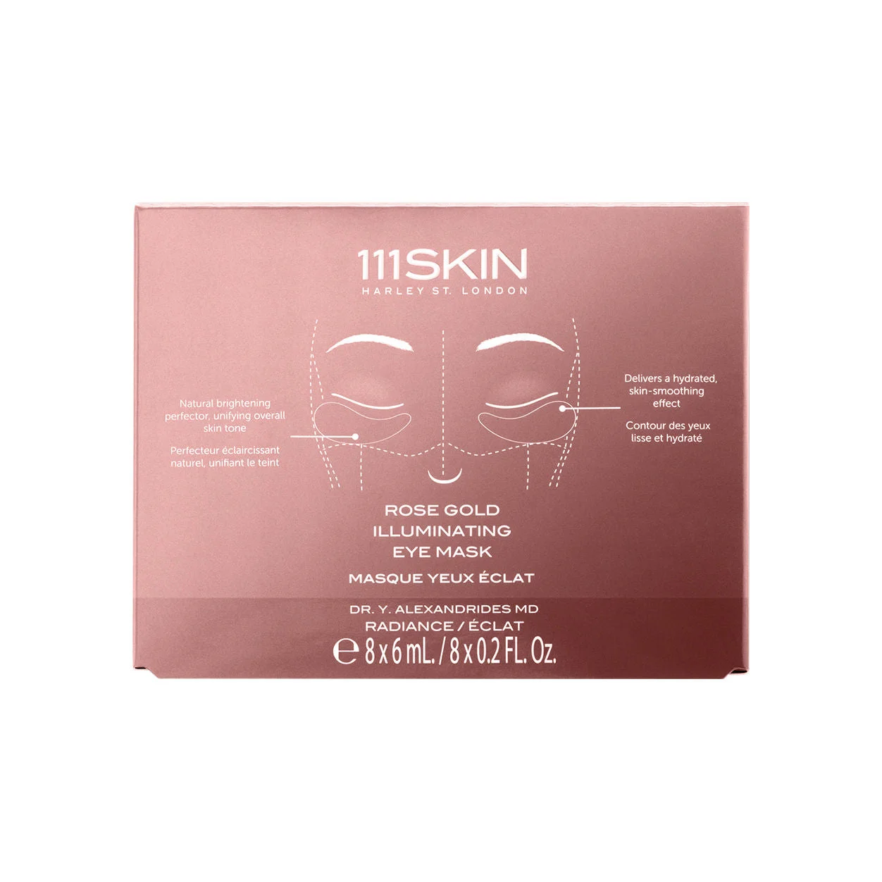 Rose Gold Illuminating Eye Mask - 1