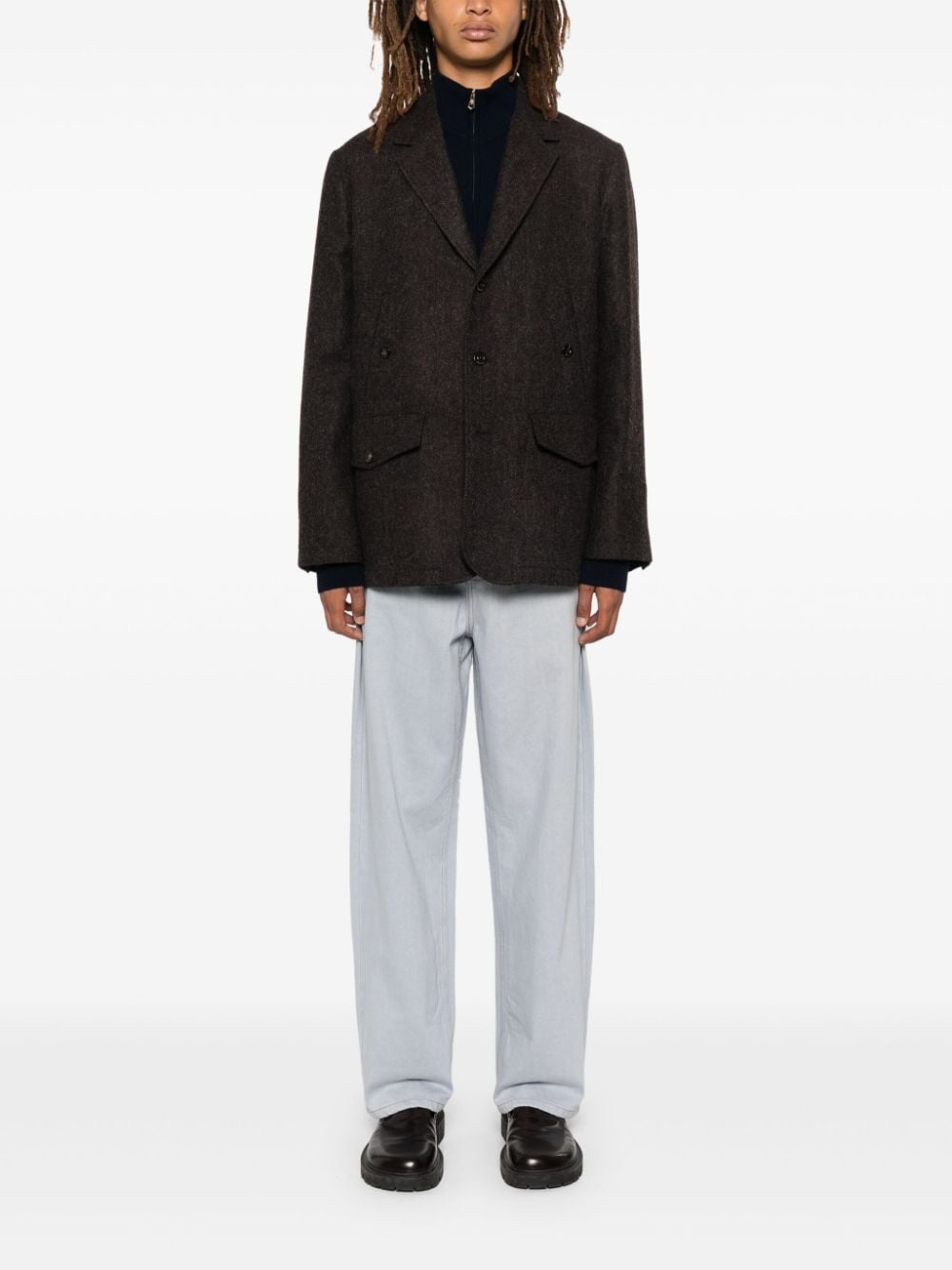 zip-up cardigan - 2