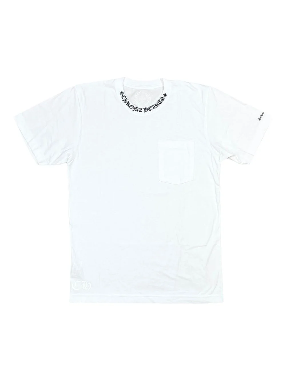 Neck Logo "White" T-shirt - 1