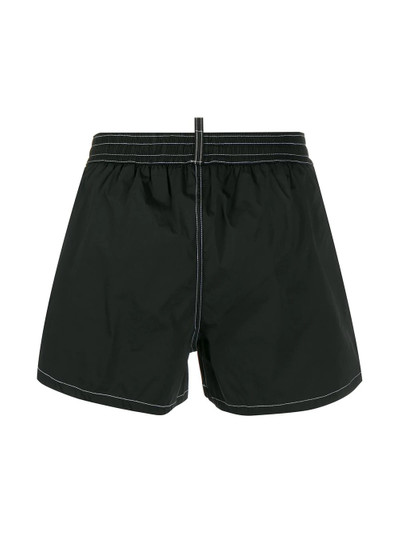 DSQUARED2 logo drawstring swim shorts outlook