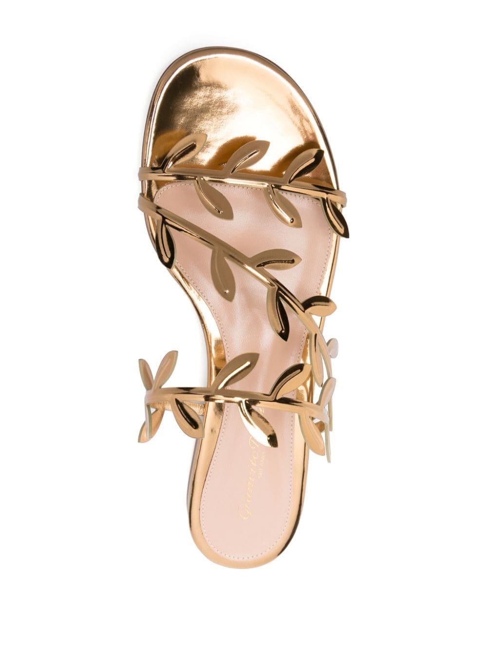 Flavia leather flat sandals - 4