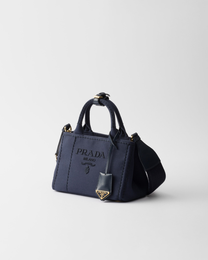 Prada Cotton canvas mini handbag outlook
