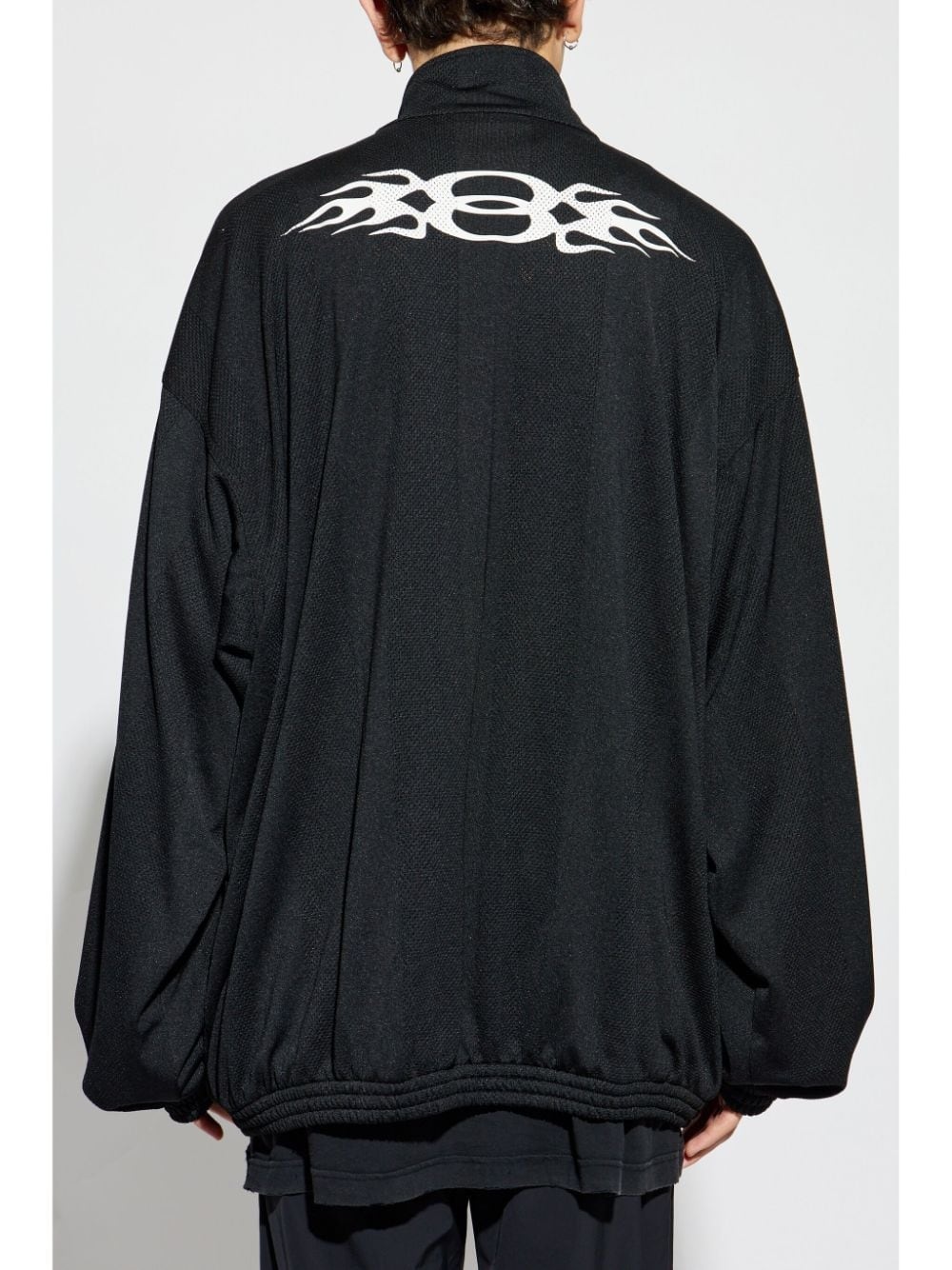 logo-print jacket - 4