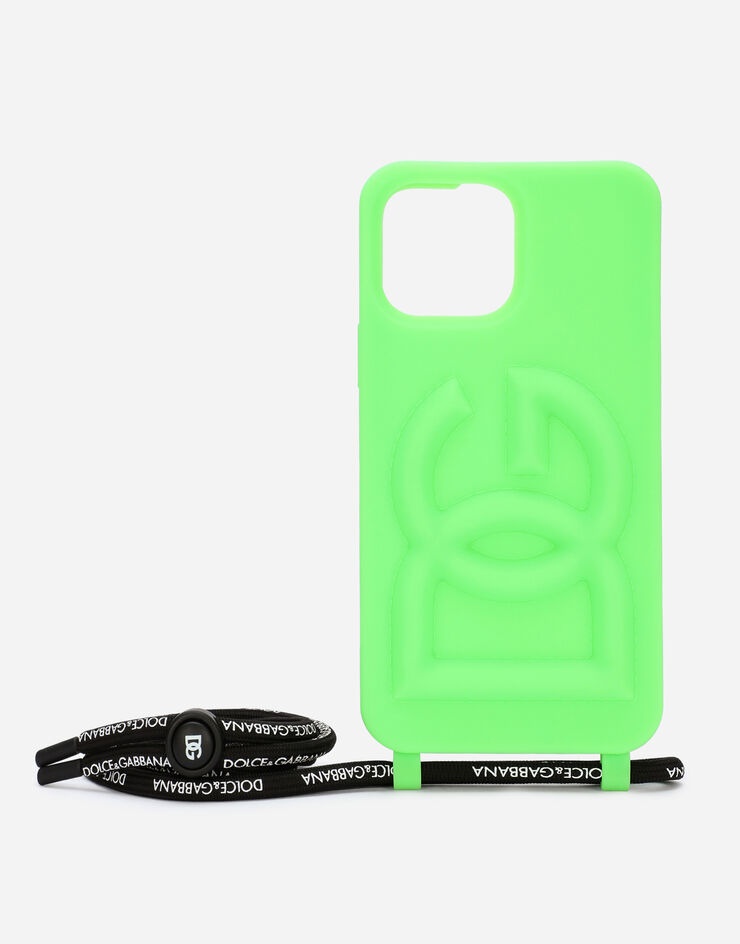 Rubber iPhone 13 Pro Max cover with embossed logo - 1