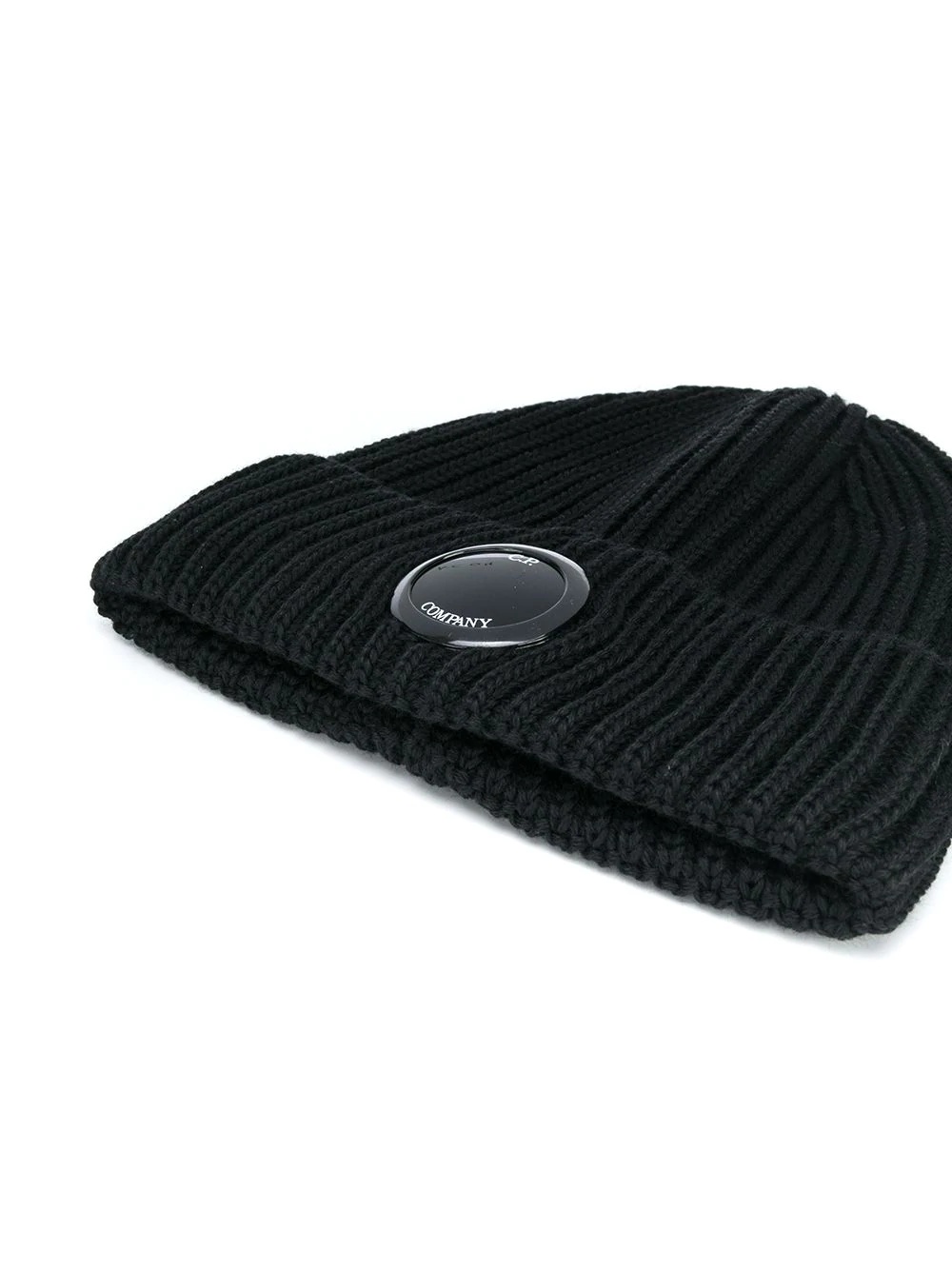 lens knitted beanie - 2