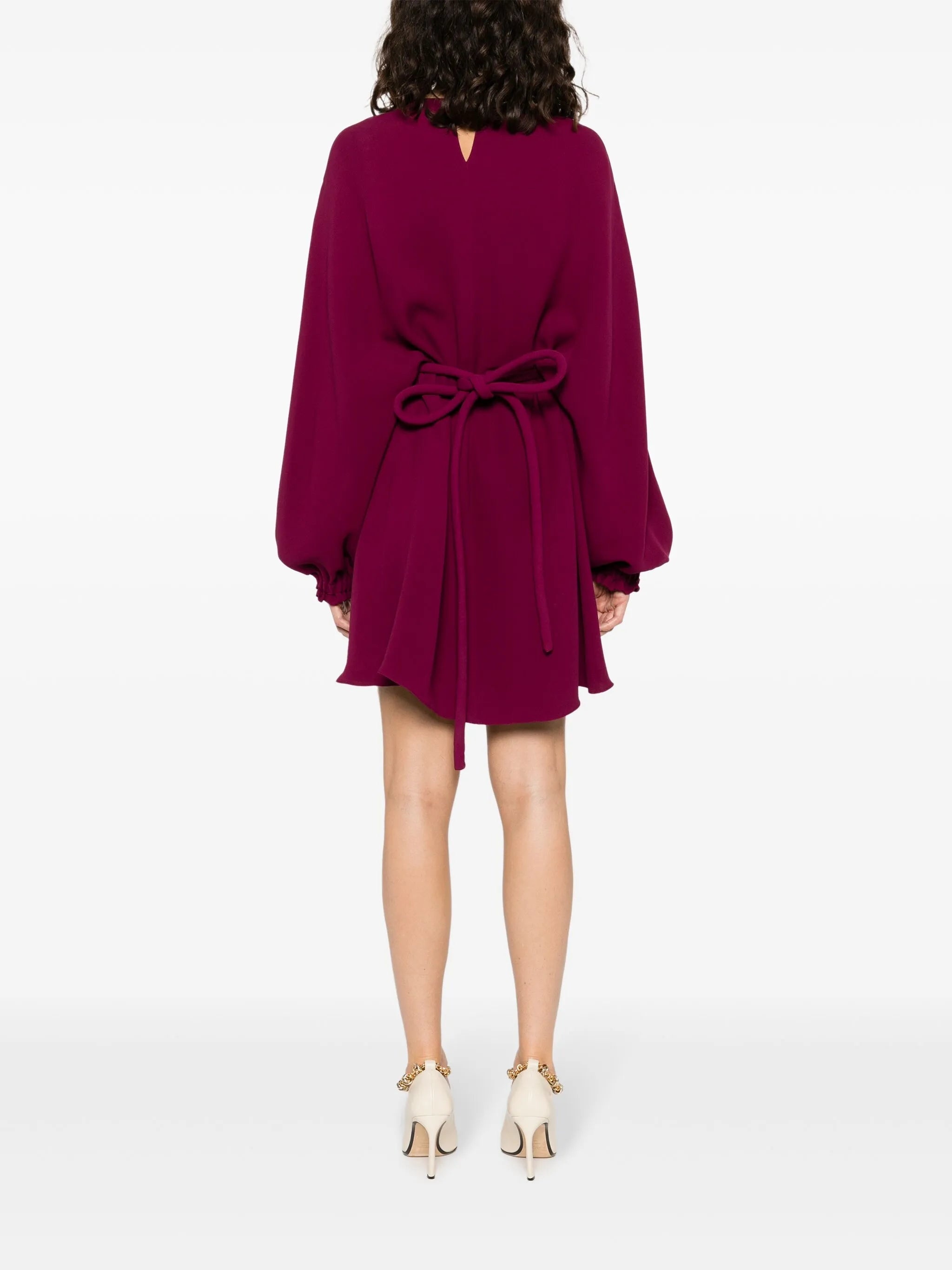 Cady Logo-plaque Silk Minidress - 2