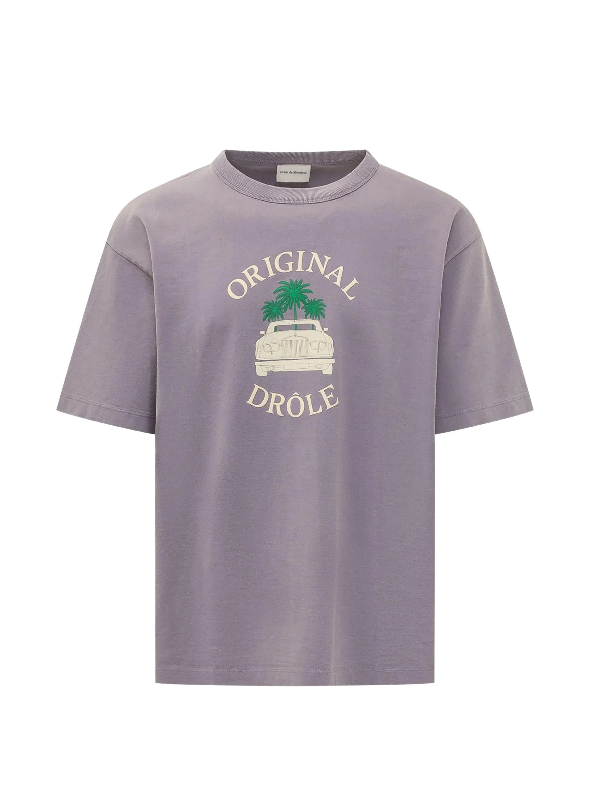 Drole De Monsieur DROLE CAR PALMS TEE - 1