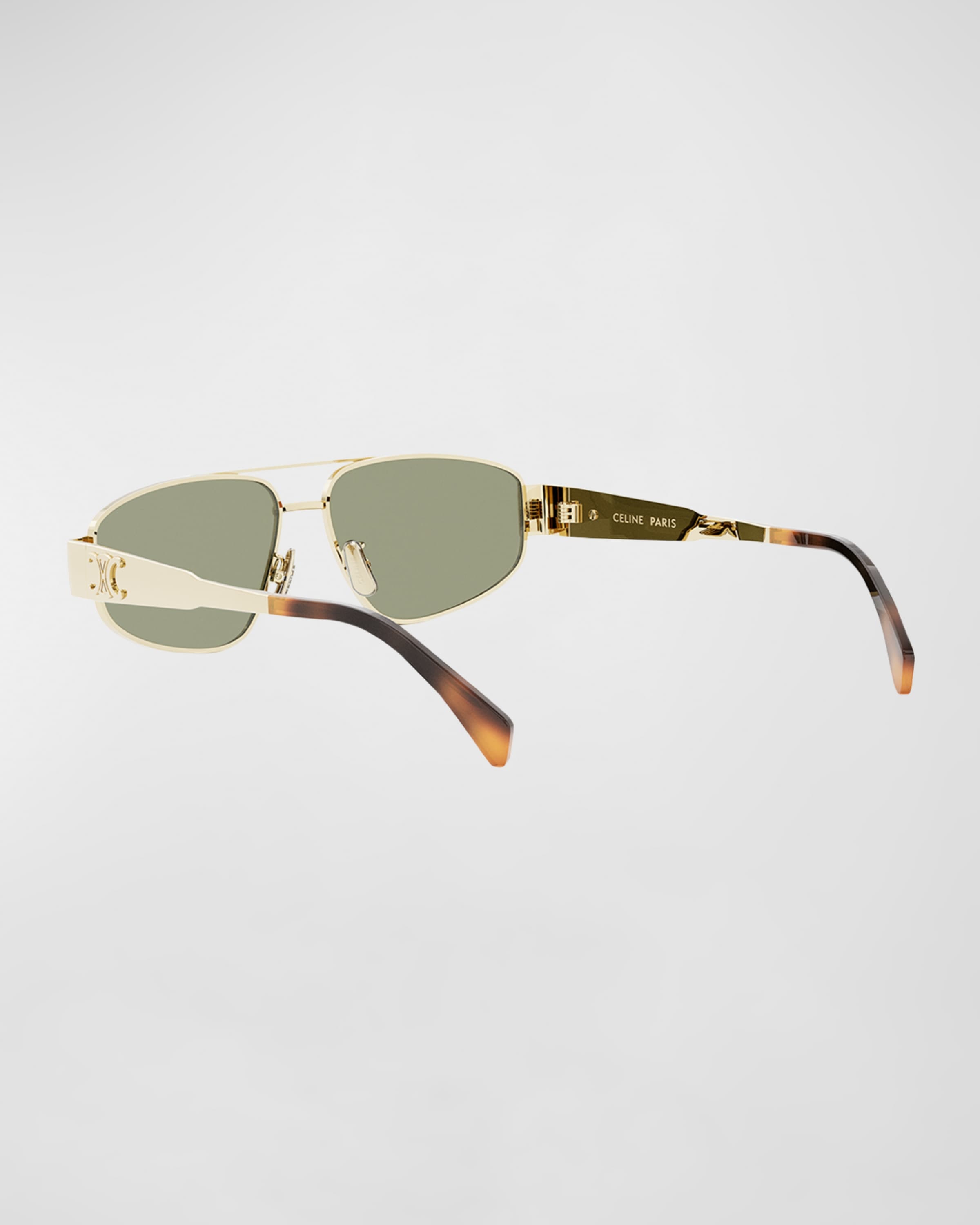 Triomphe Metal Aviator Sunglasses - 2