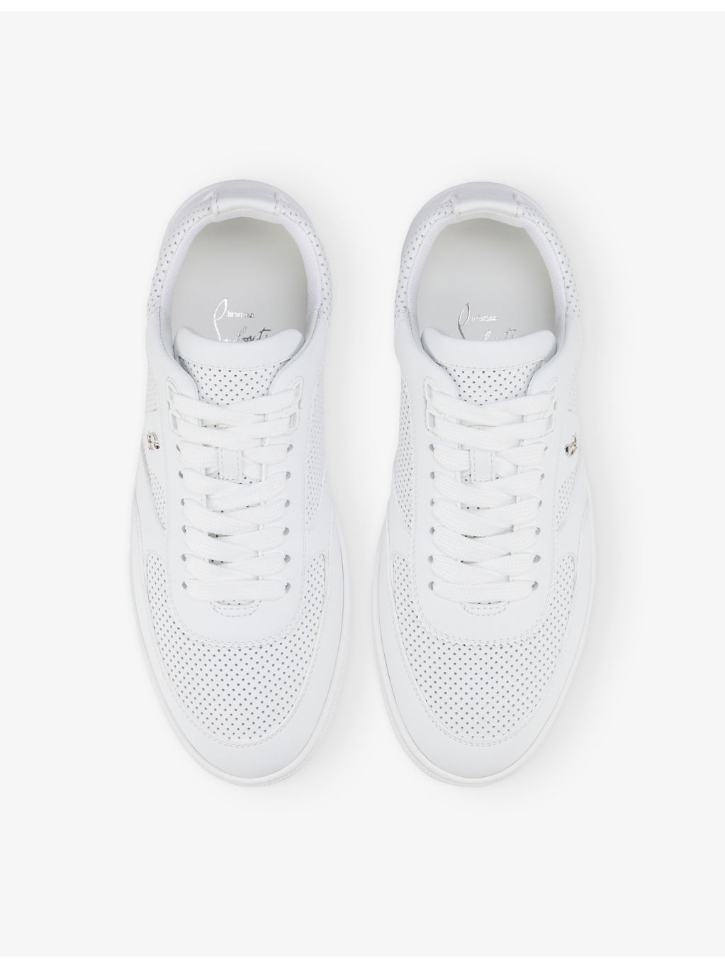 Tutti Rui Leather and Mesh Low-Top Trainers - 2