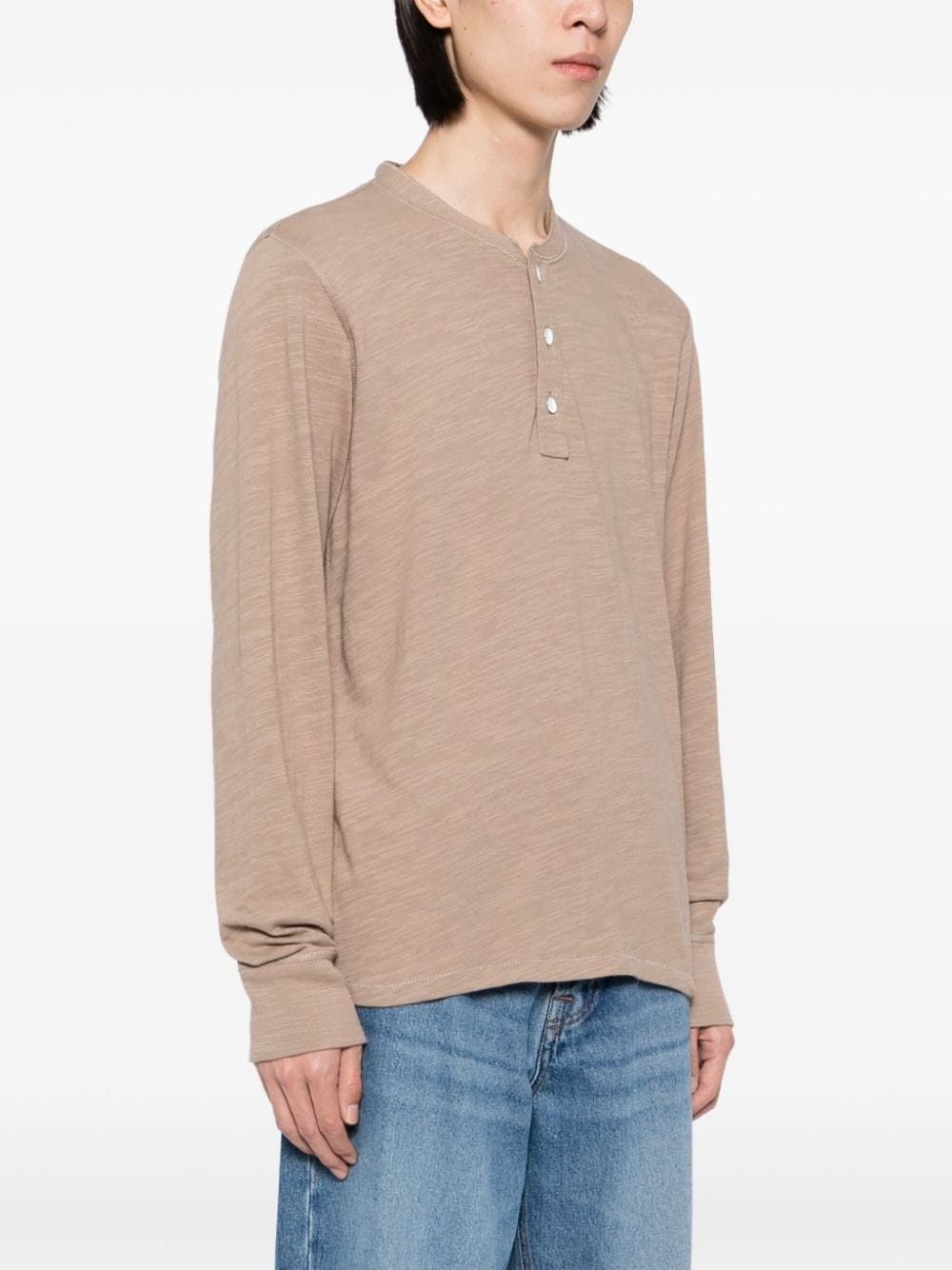 cotton long sleeve t-shirt - 3