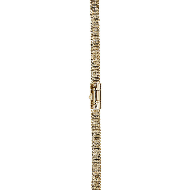 Heishi Necklace, Gold, Enamel 3