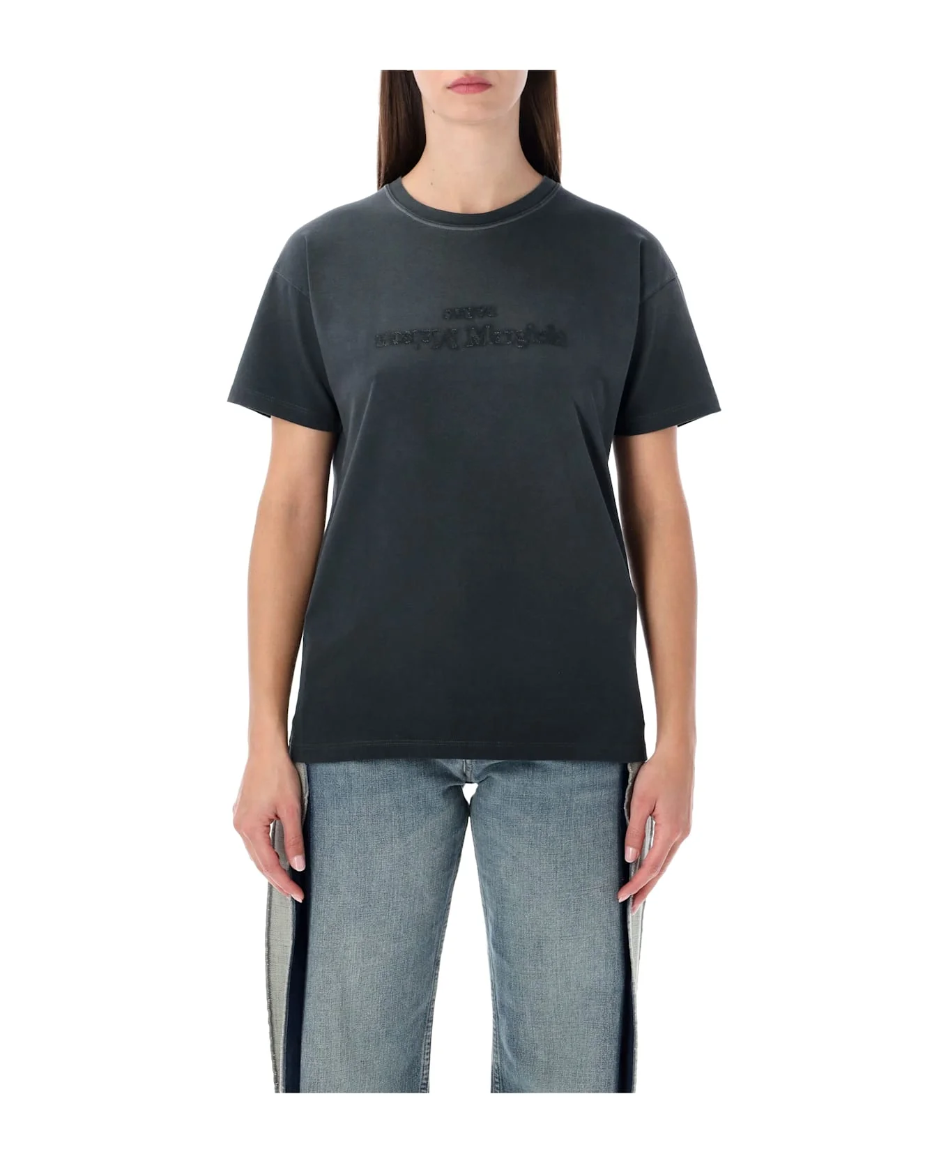 Maison Margiela Reverse Logo Cotton T-shirt - 1