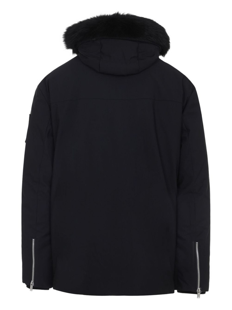 MOOSE KNUCKLES fur hooded jacket outlook