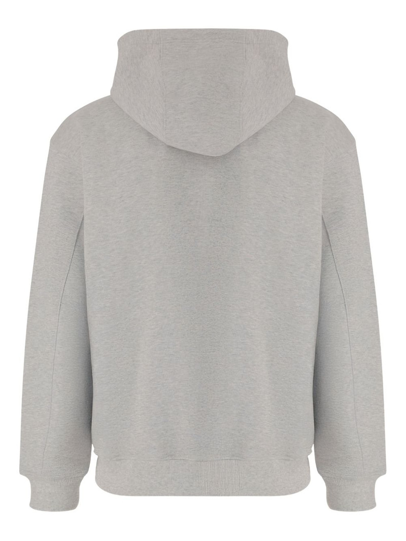 CASABLANCA adjustable hood logo sweatshirt outlook