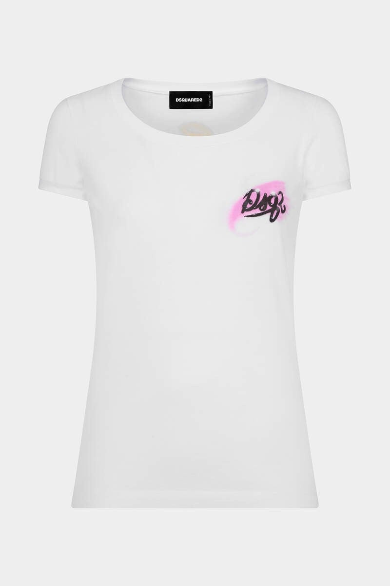DSQ2  SCOOP FIT T-SHIRT 1