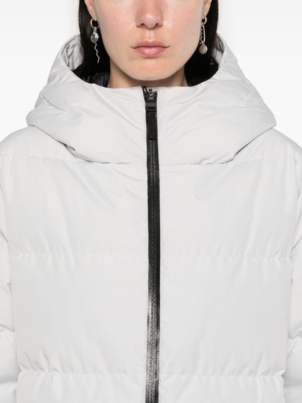 Herno Women Piumino Corto Con Cappuccio E Zip - 3