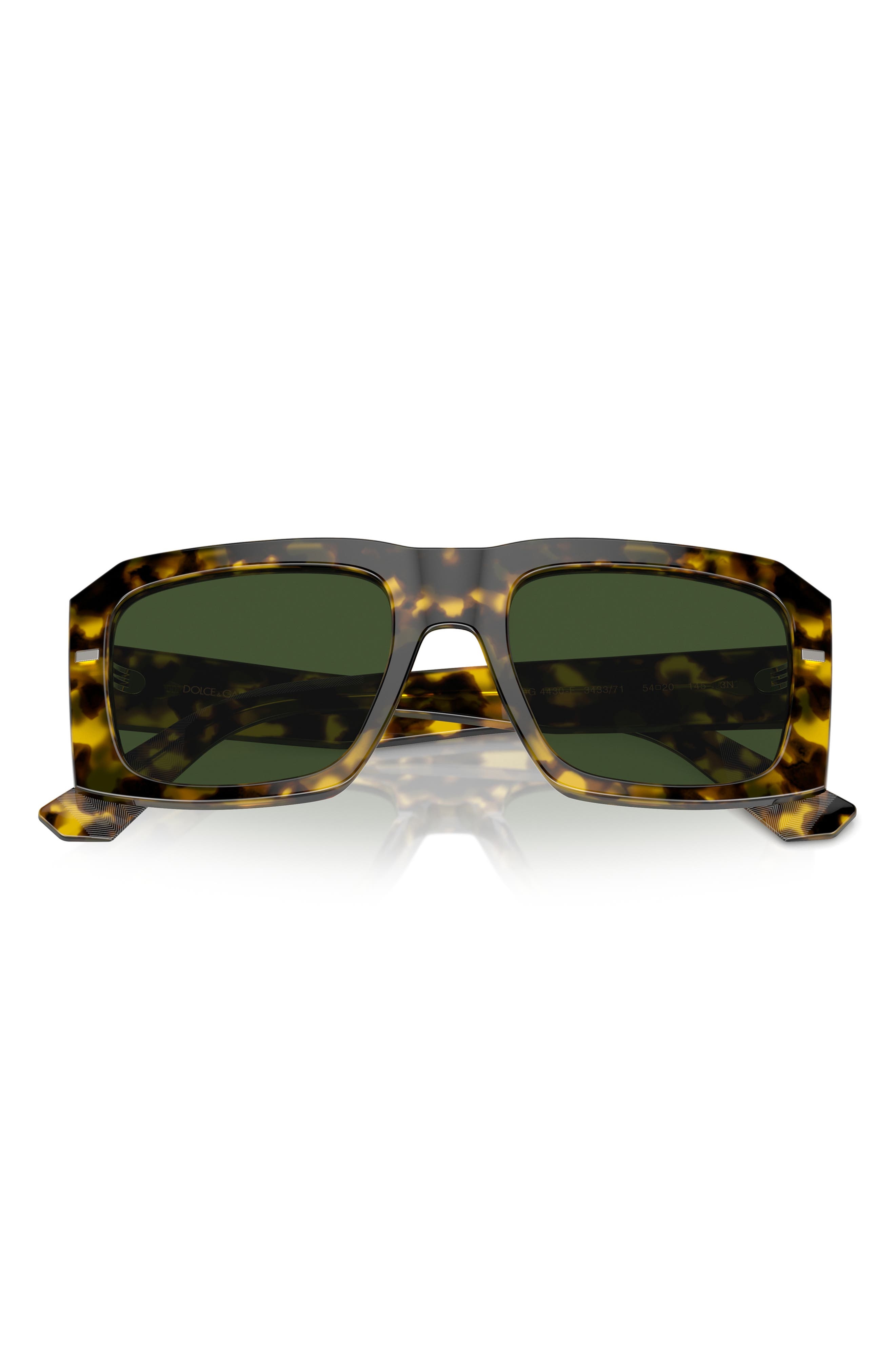 54mm Square Sunglasses - 1
