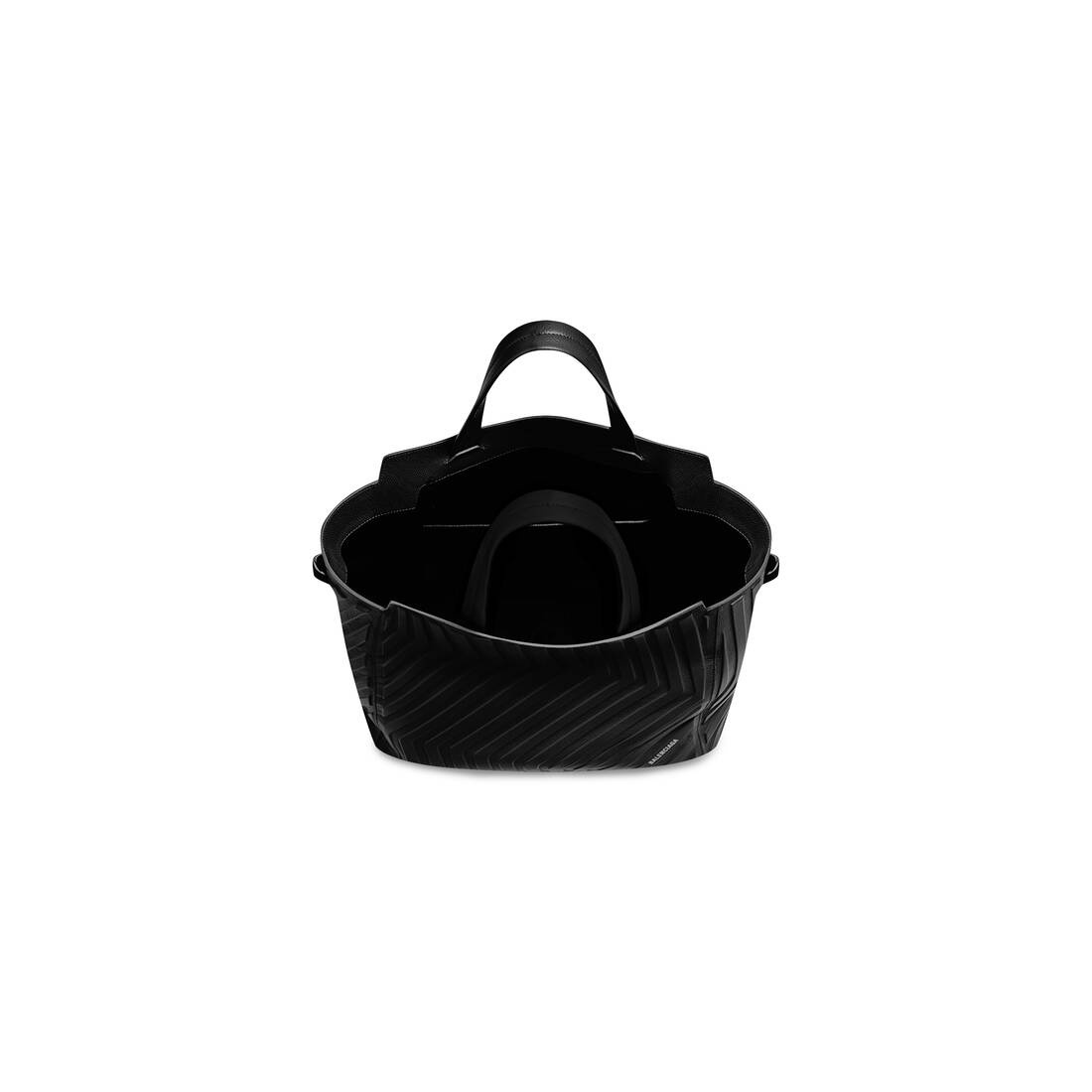 Men's Car Medium East-west Tote Bag in Black - 5