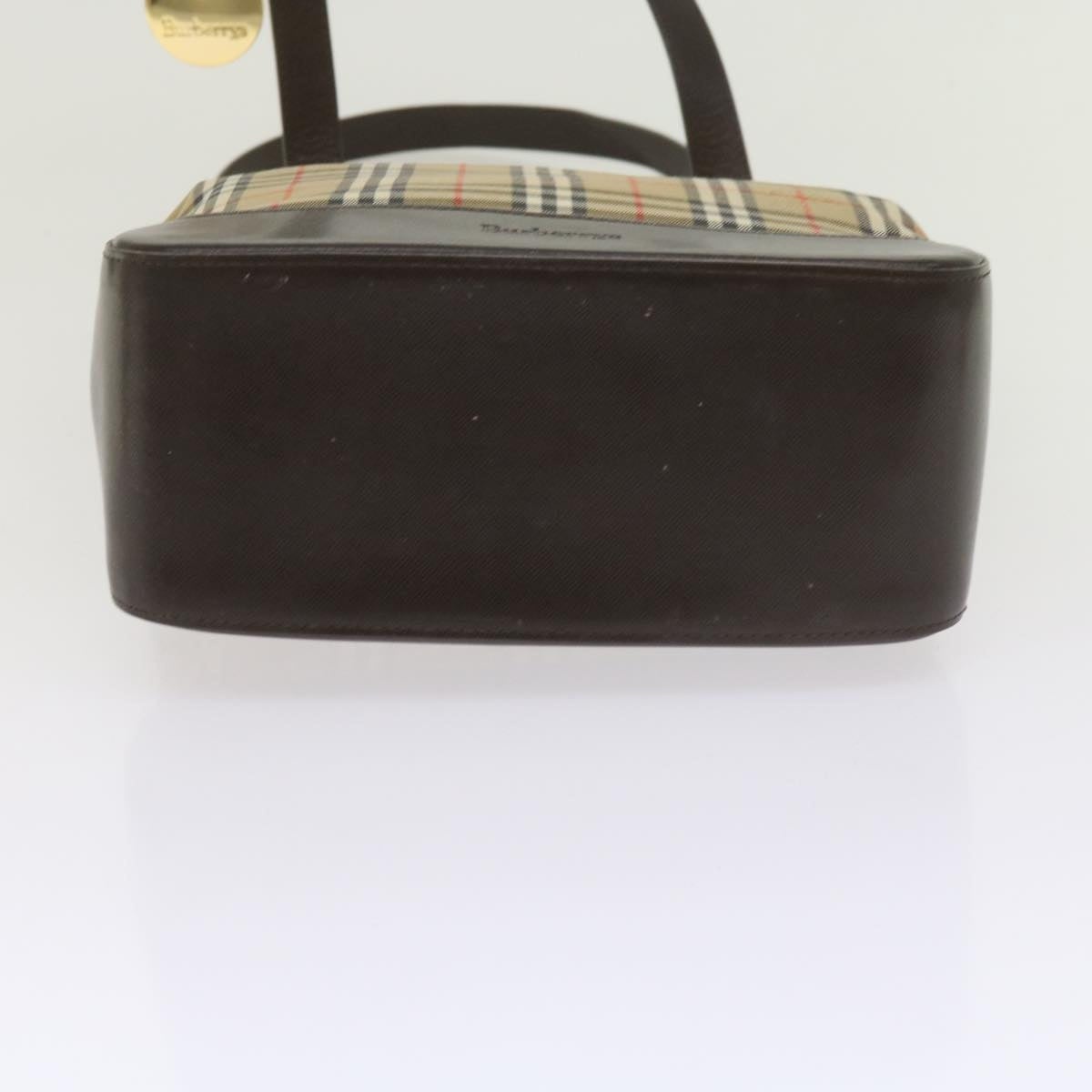 Burberry Nova Check Shoulder Bag Canvas Beige - 5