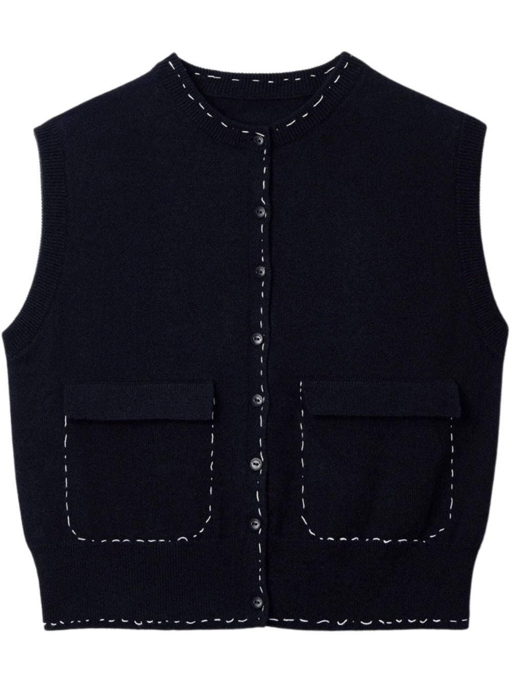 stitched vest - 1