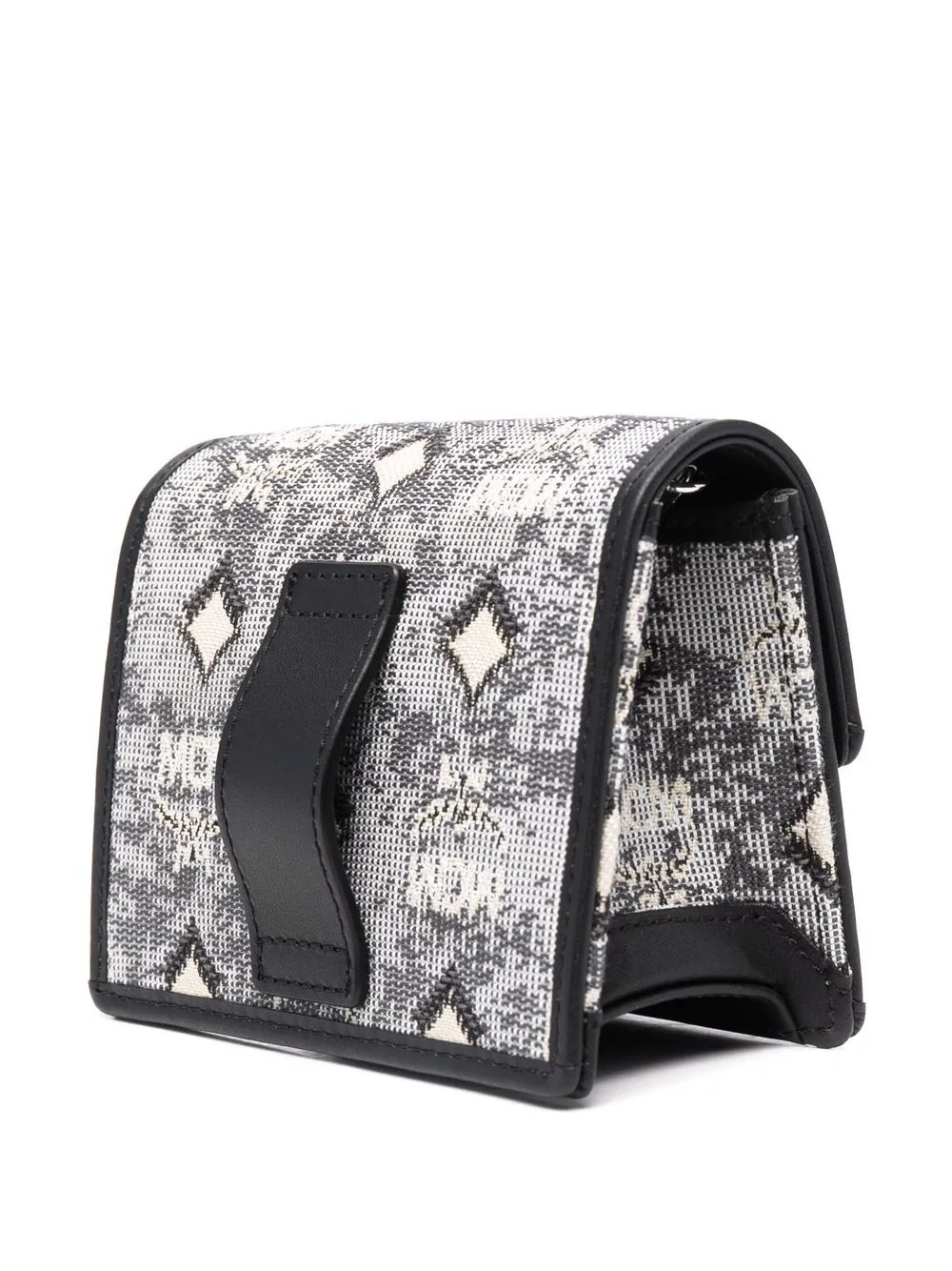 mini jacquard crossbody cardholder - 3