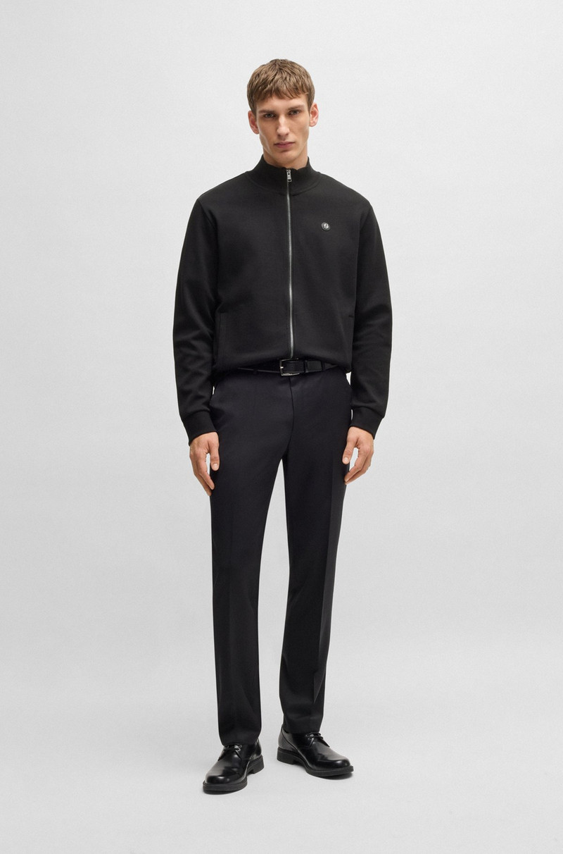 BOSS SWEATSHIRT WITH DOUBLE B MONOGRAM outlook