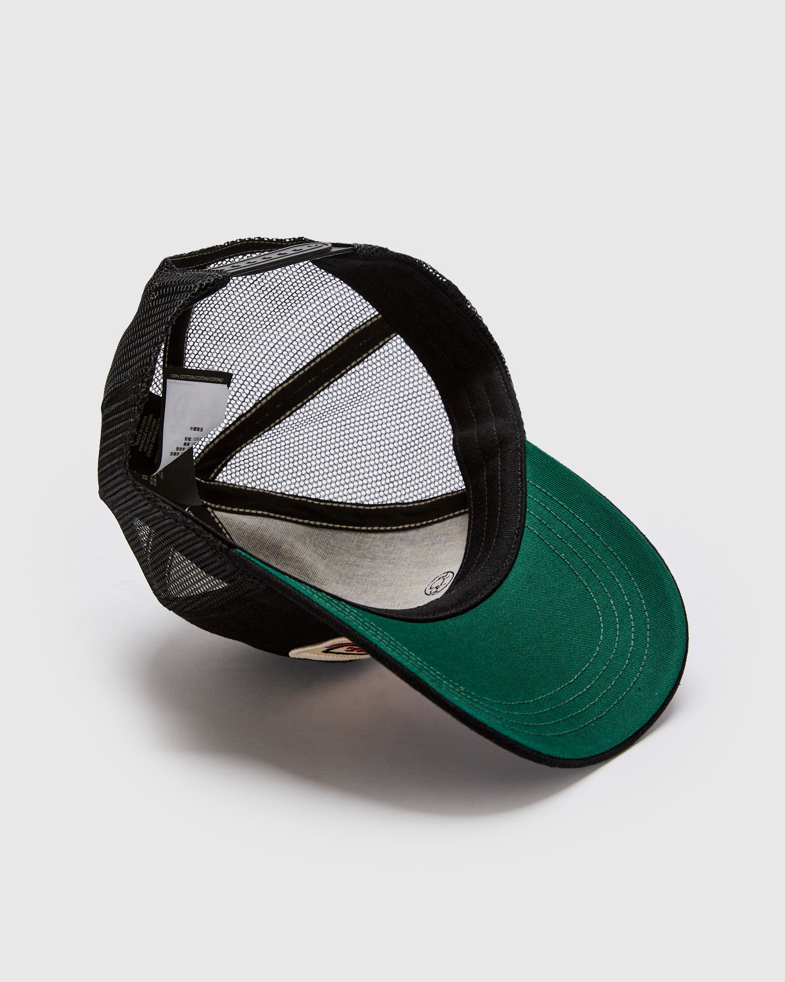 Double RL Trucker Cap in Black - 4