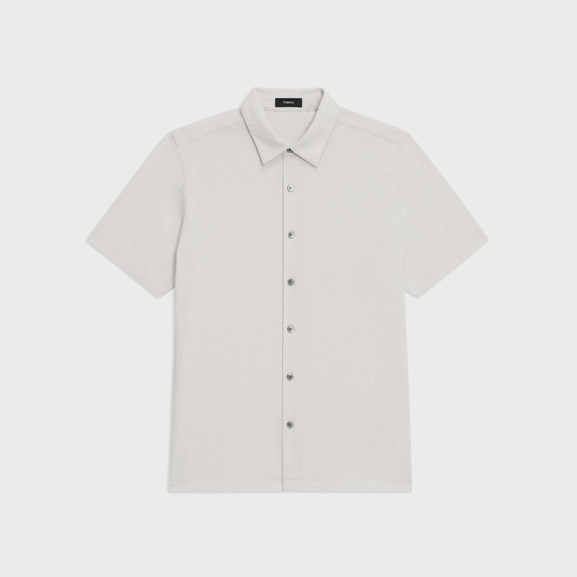 Noran Short-Sleeve Shirt in Slub Cotton - 1