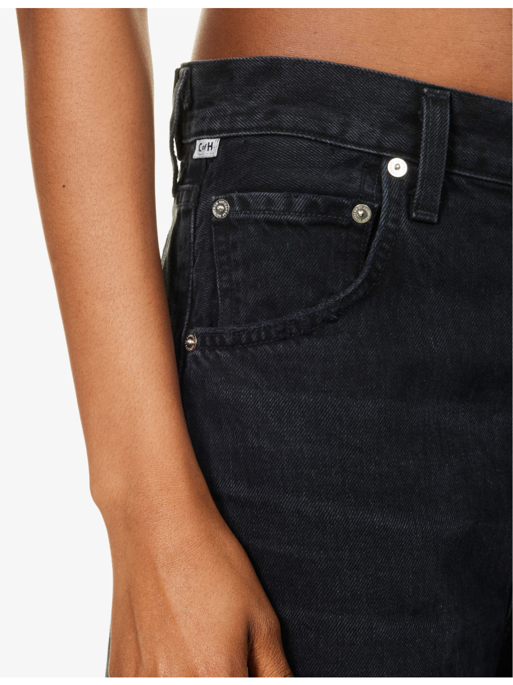 Ayla wide-leg mid-rise organic-cotton jeans - 5