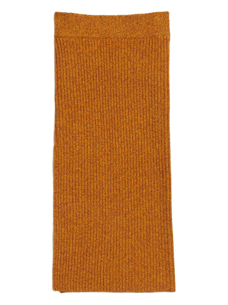 Rodebjer Lenata ribbed midi skirt outlook