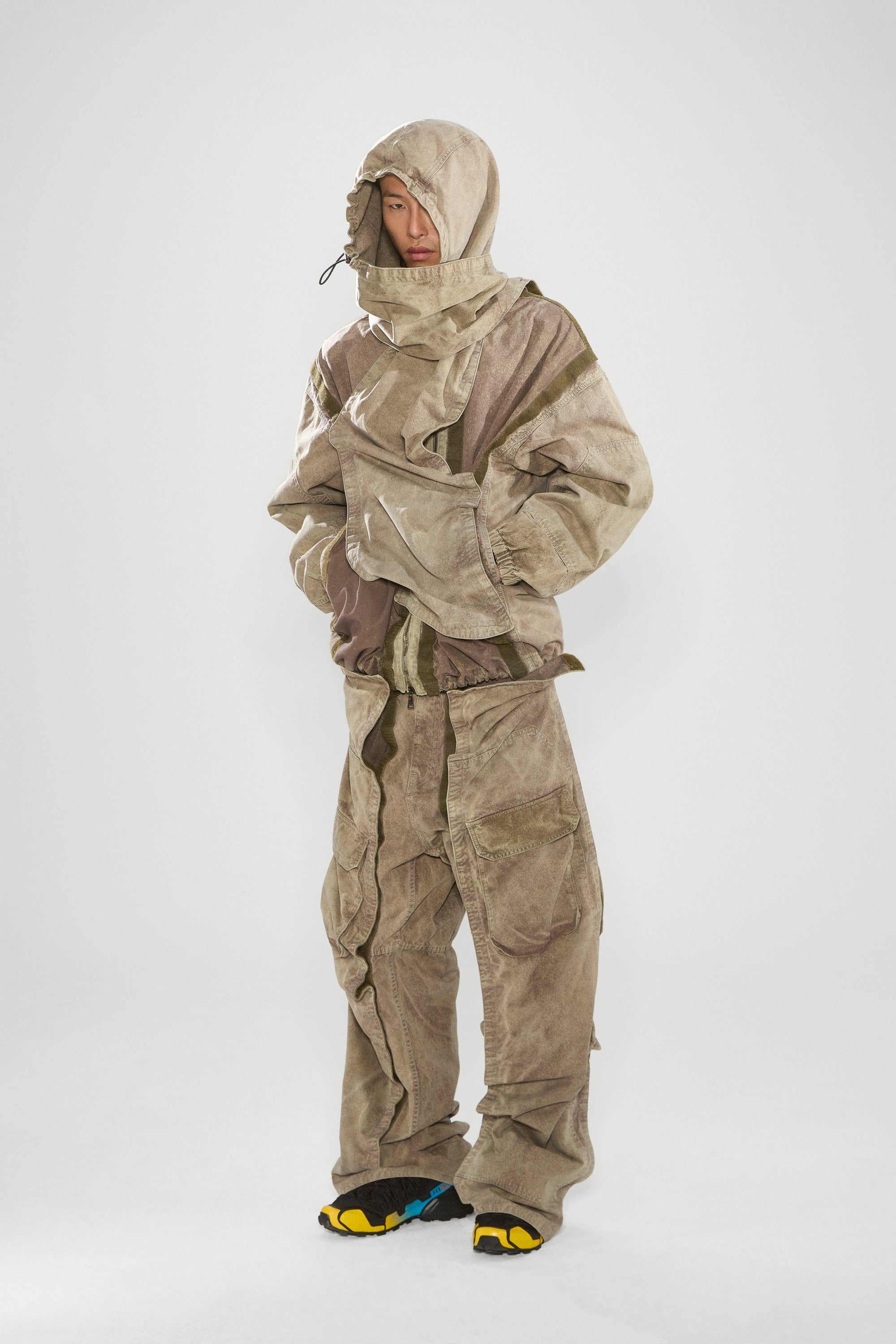 Velcro Cargo Jacket - 3