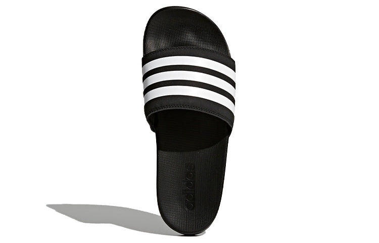 (WMNS) adidas Adilette Comfort Slides 'Core Black White' AP9966 - 5