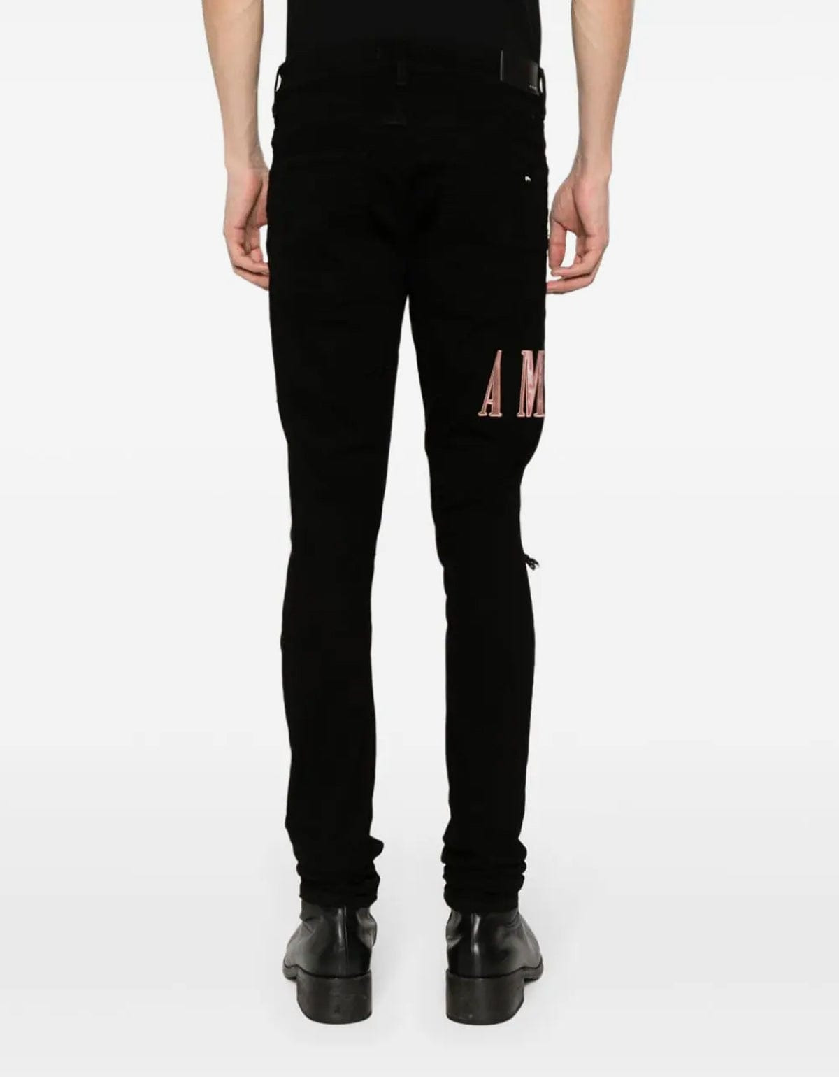 Amiri Jeans Black Tie Dye Core Logo - 5