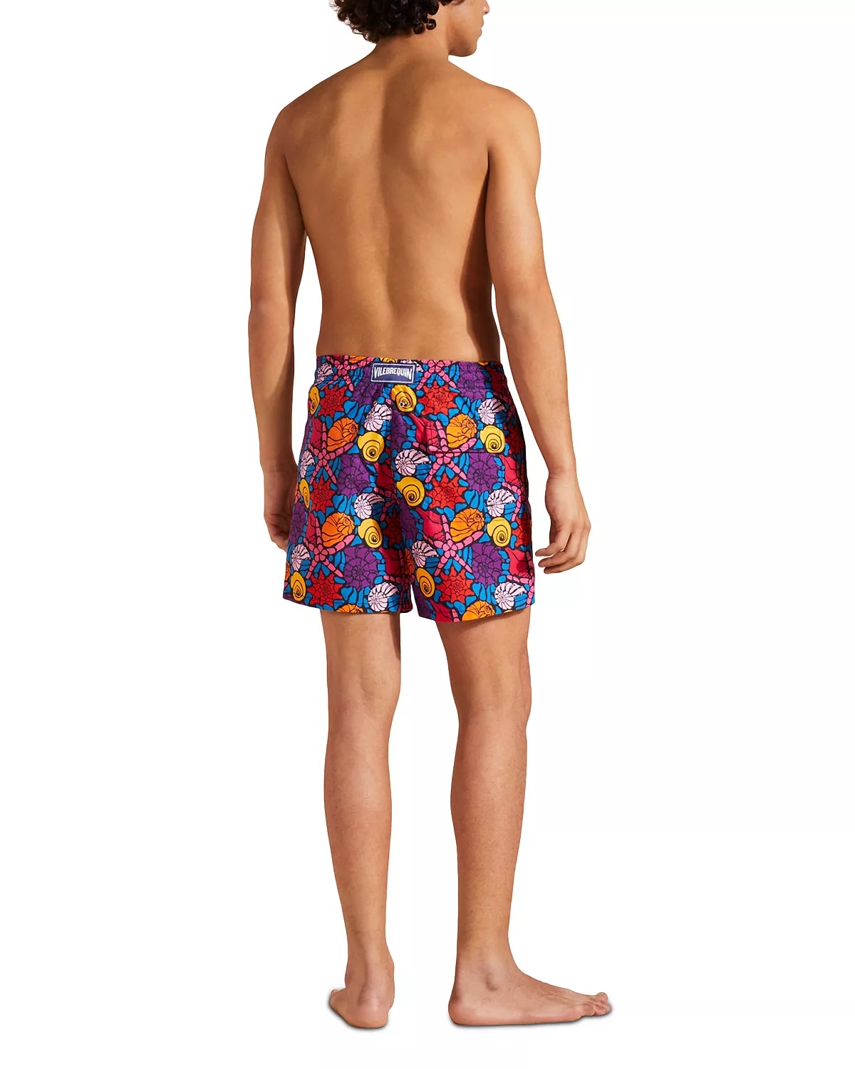 Moorea Noumea Sea Shells Print 5" Swim Trunks - 2