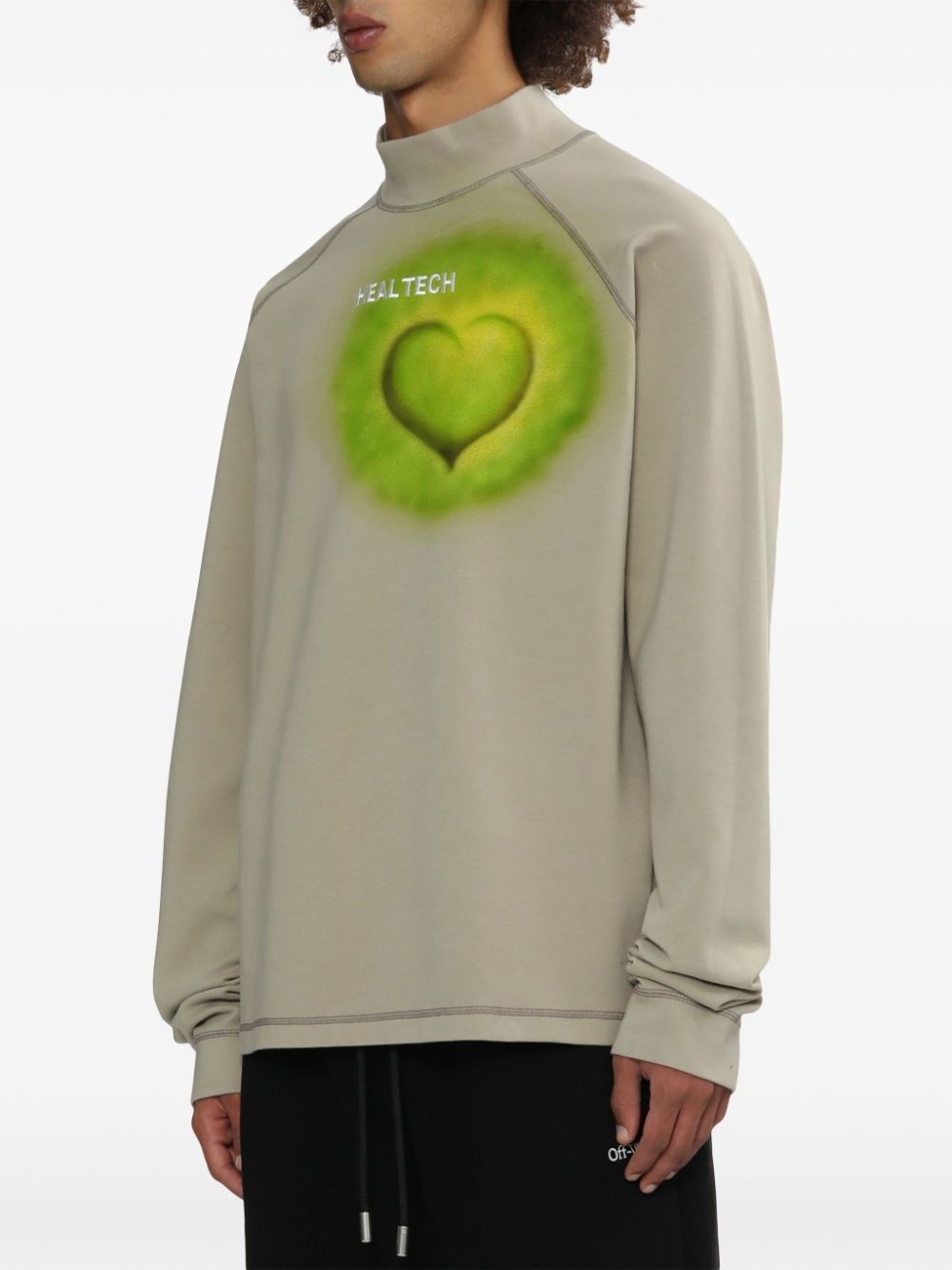 heart-motif T-shirt - 3