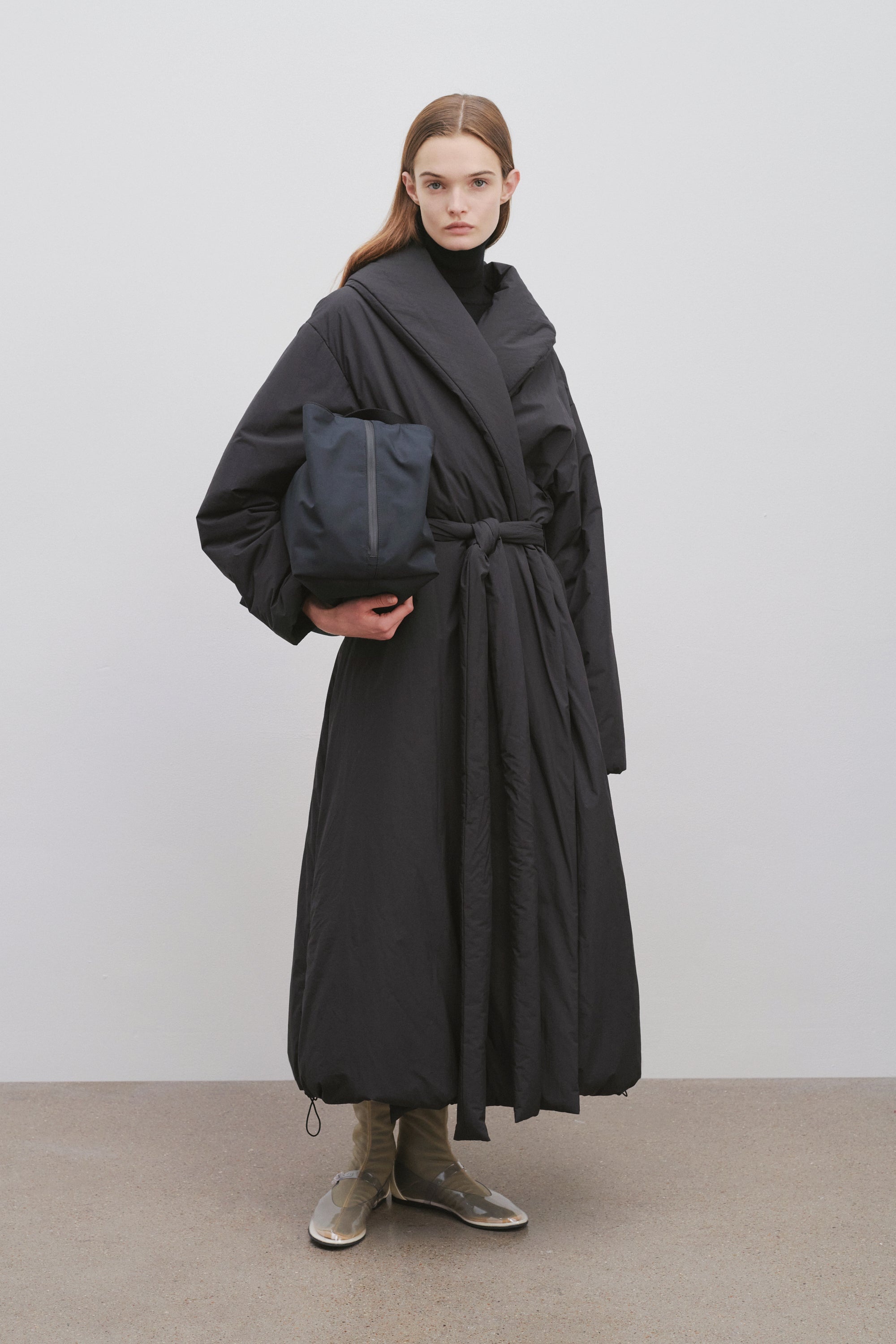Francine Coat in Silk and Nylon - 3