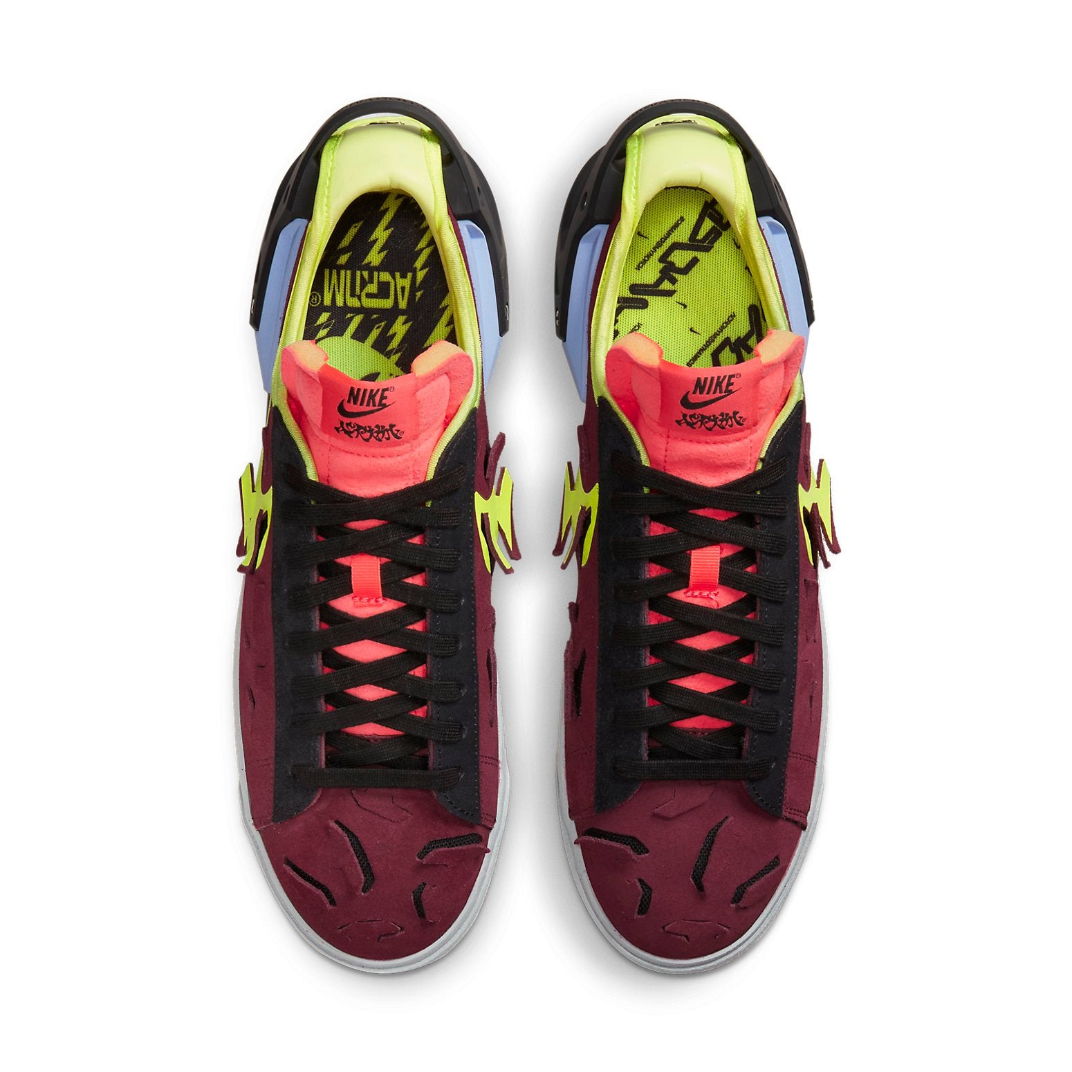 Nike Acronym x Blazer Low 'Night Maroon' DN2067-600 - 4