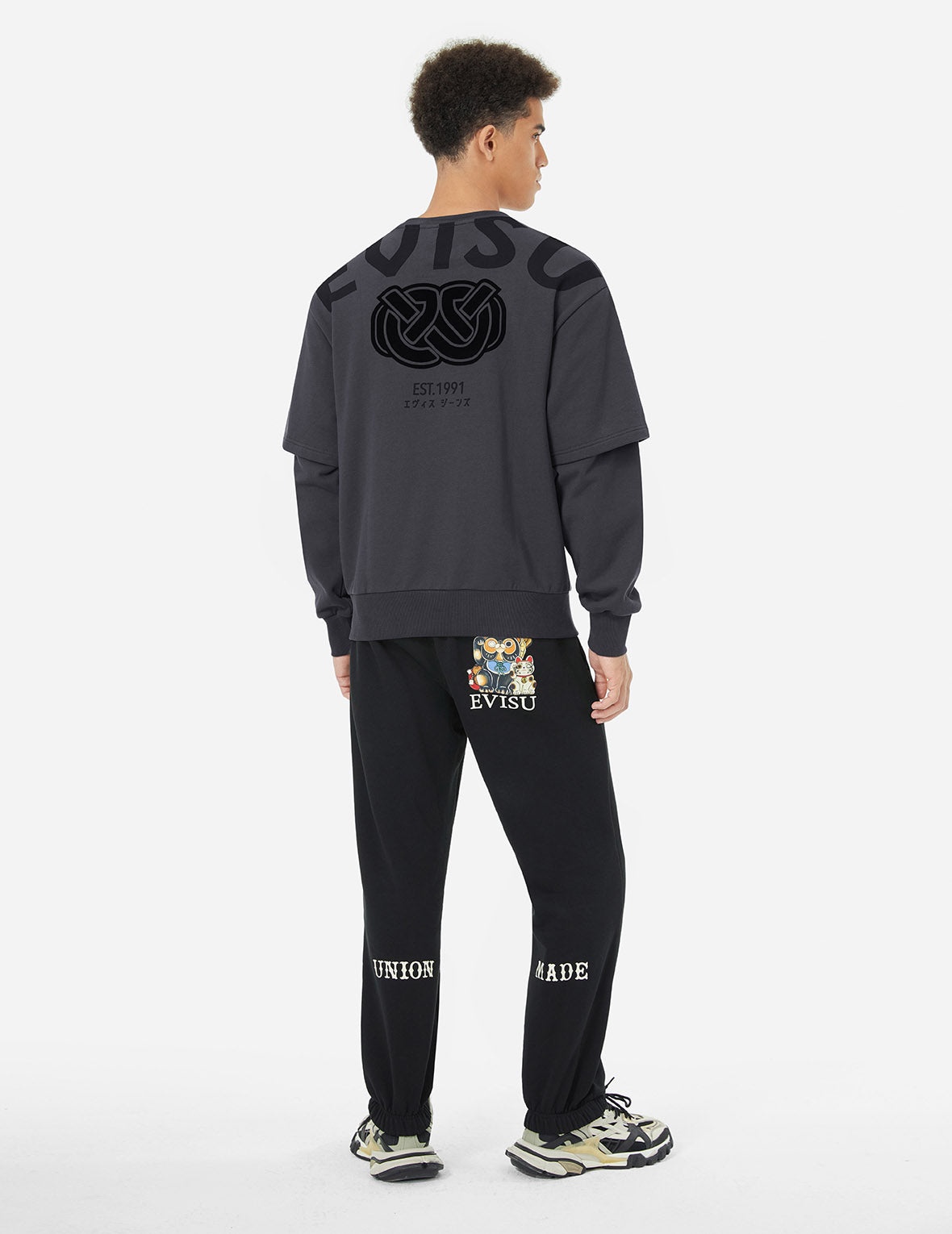 2-in-1 Multi-Print Relax Fit Sweatshirt - 3