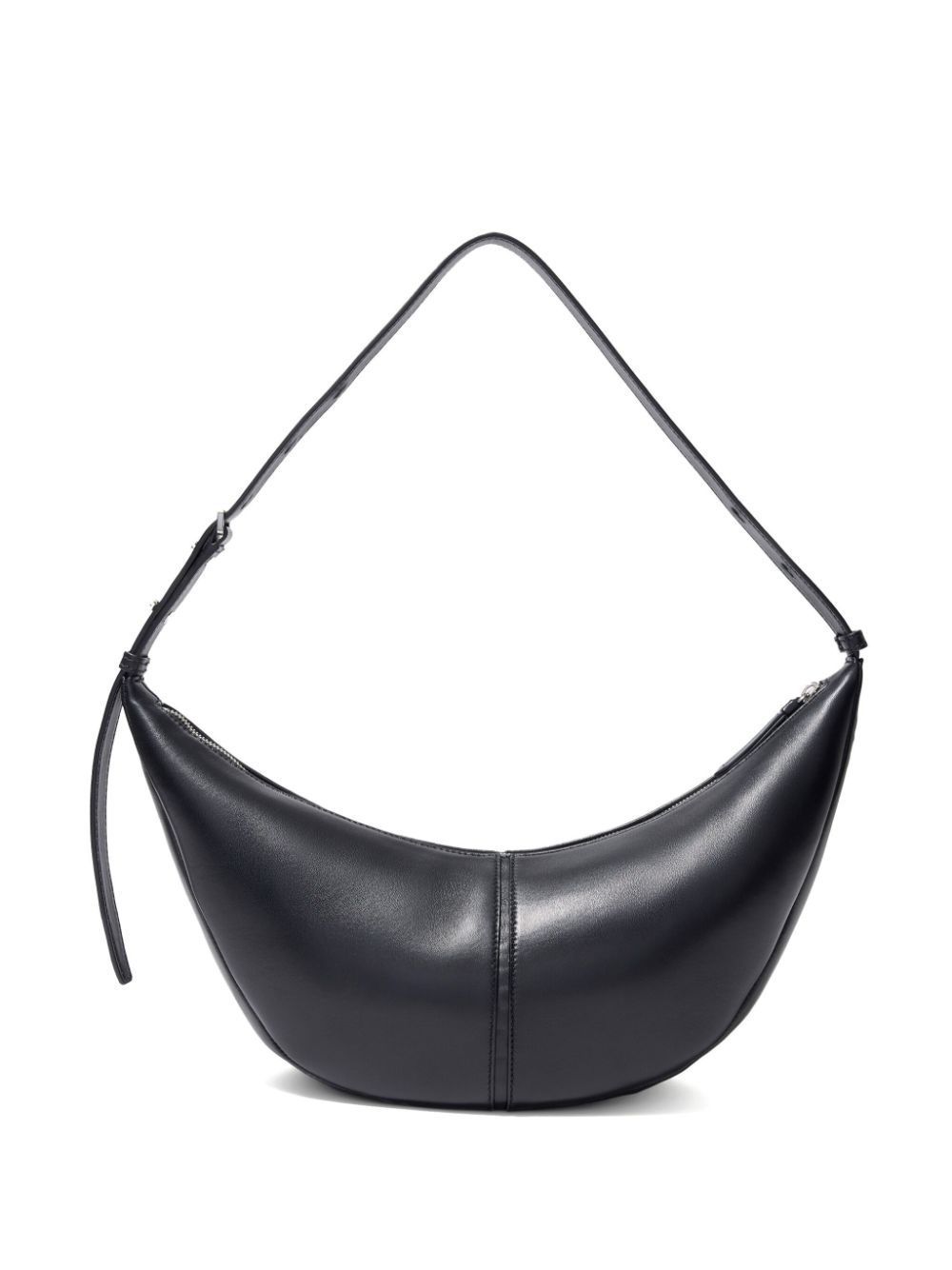 Slide leather shoulder bag - 1