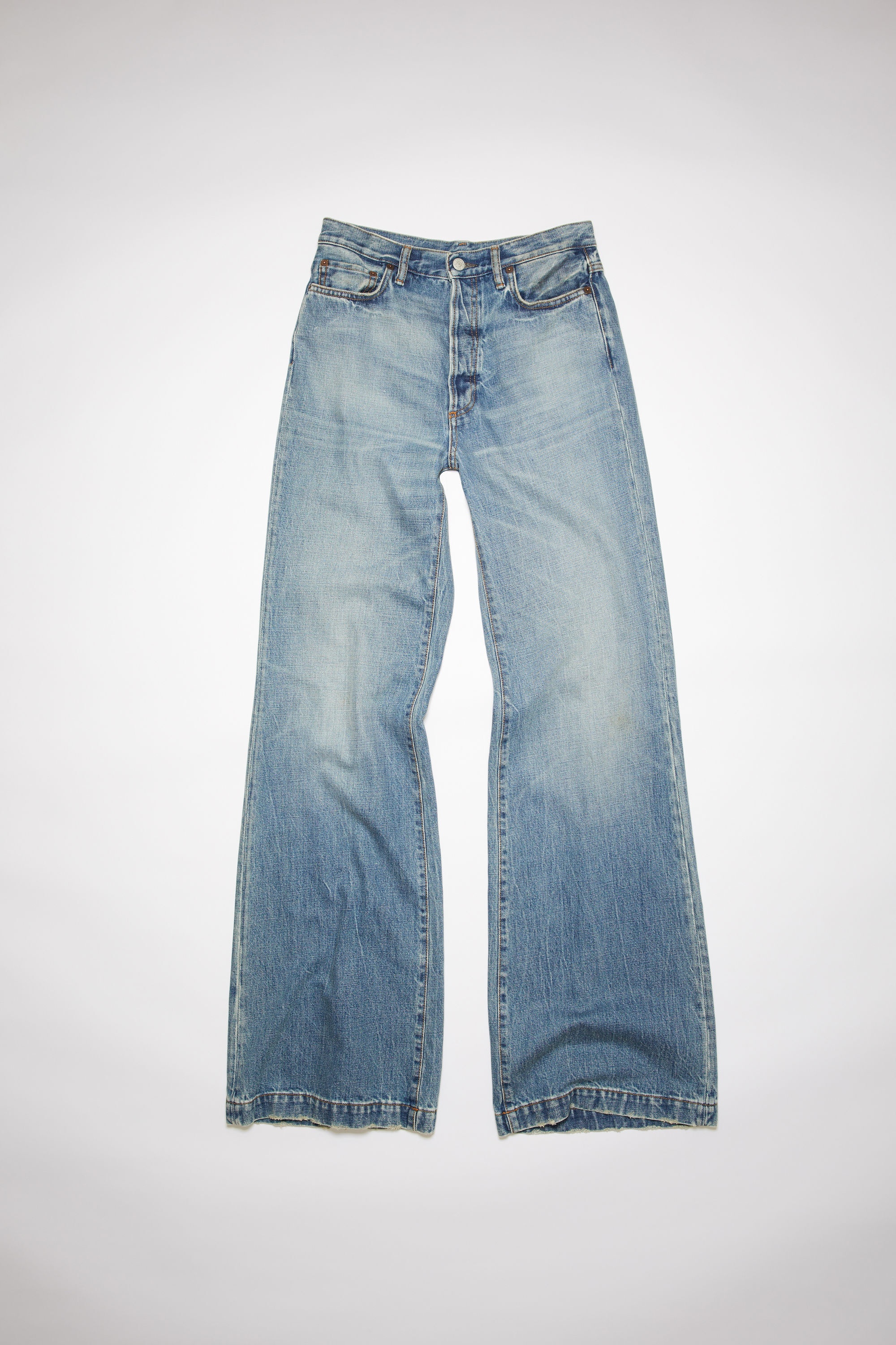 Bootcut fit jeans - Mid Blue - 1