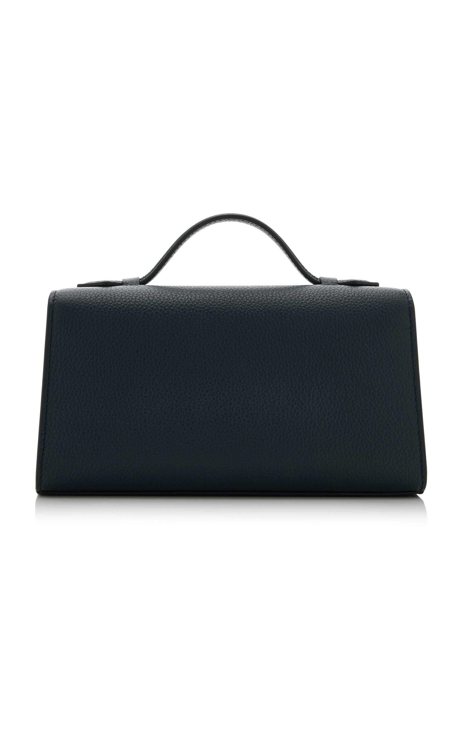 The Symmetry Leather Pochette navy - 4