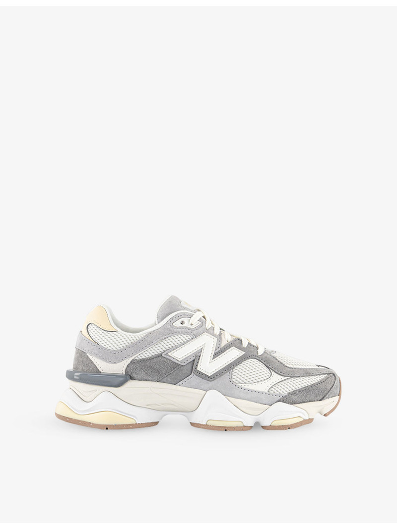 9060 Suede and Mesh Trainers 1
