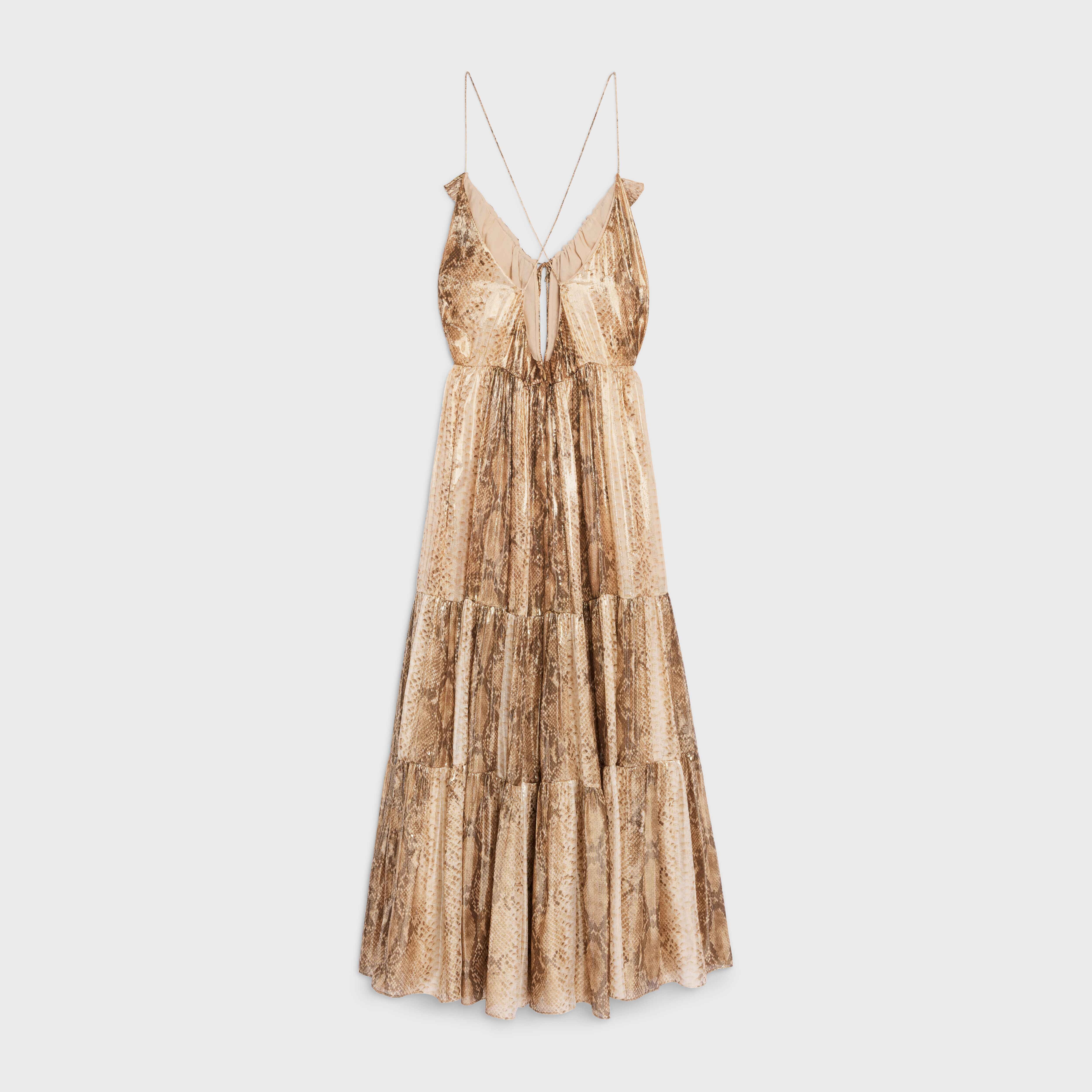 SUNDRESS IN SILK LAMÉ - 2