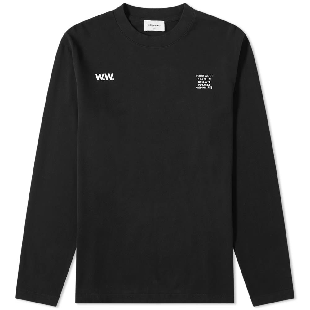 Wood Wood Long Sleeve Anakin Voyage Ordinaires Tee - 1